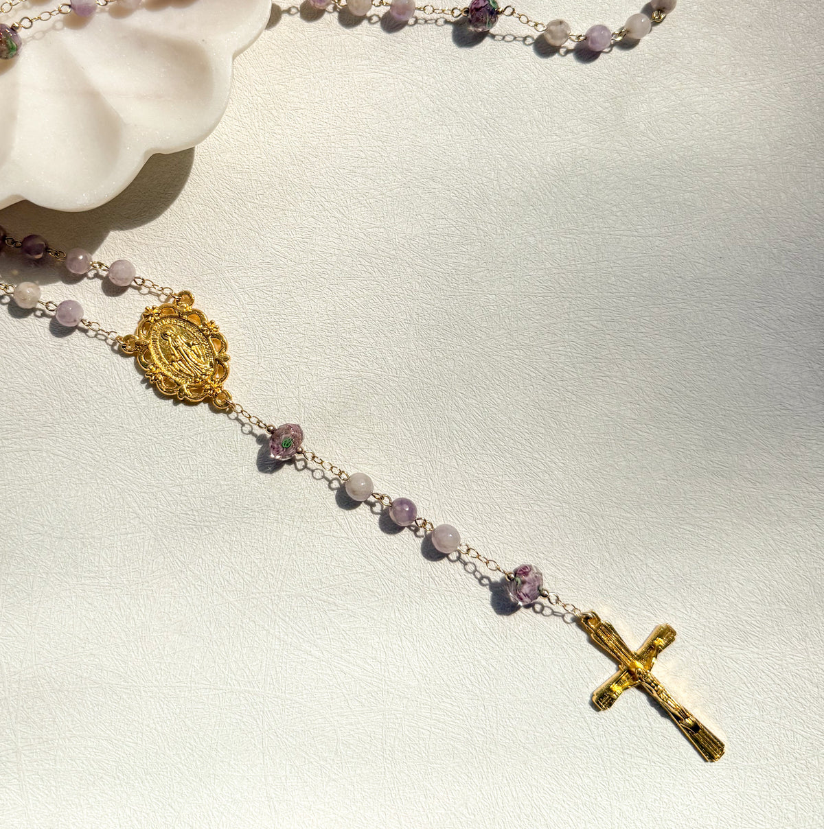 Lilac Bloom Rosary