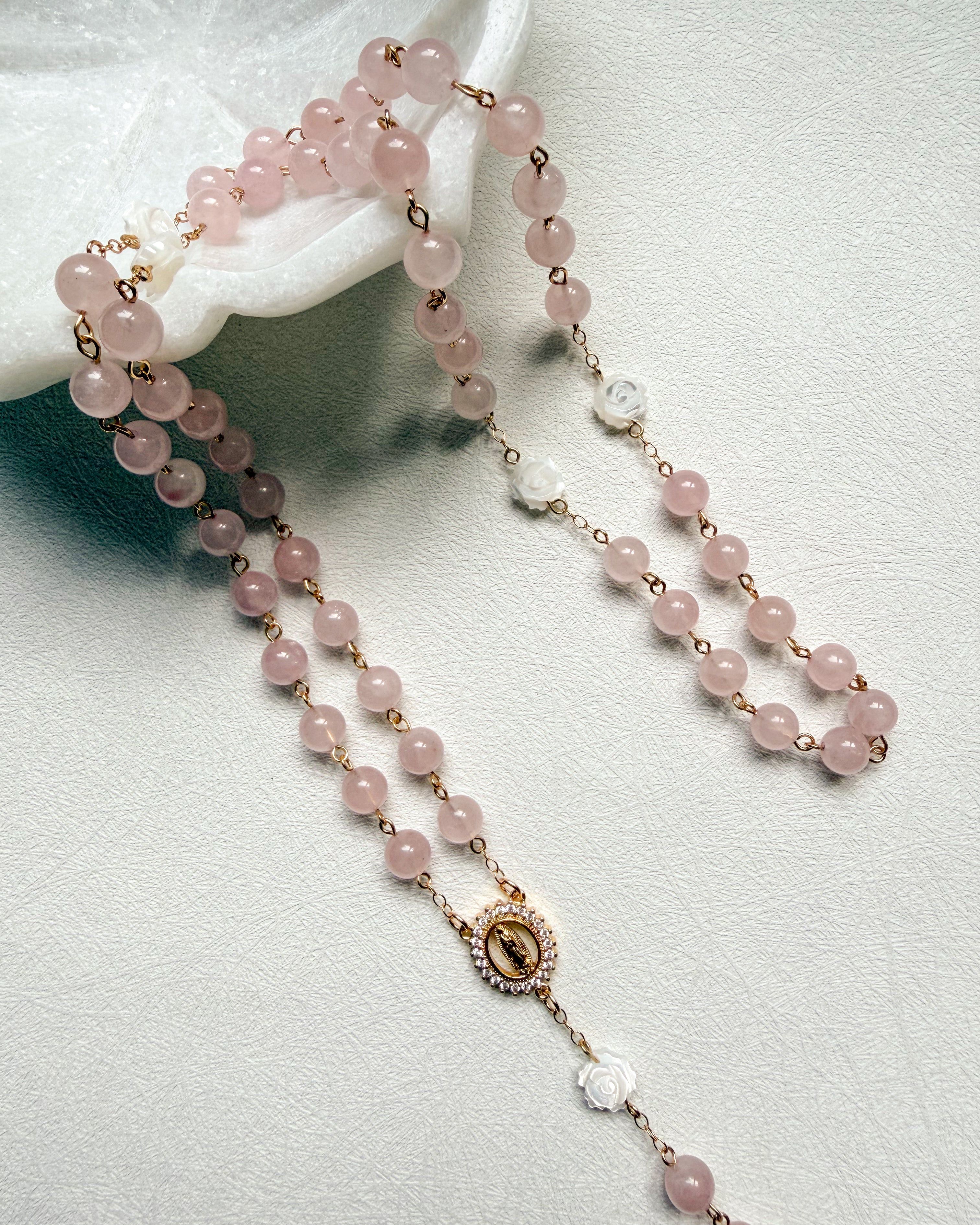 Blushing Garden Rosary