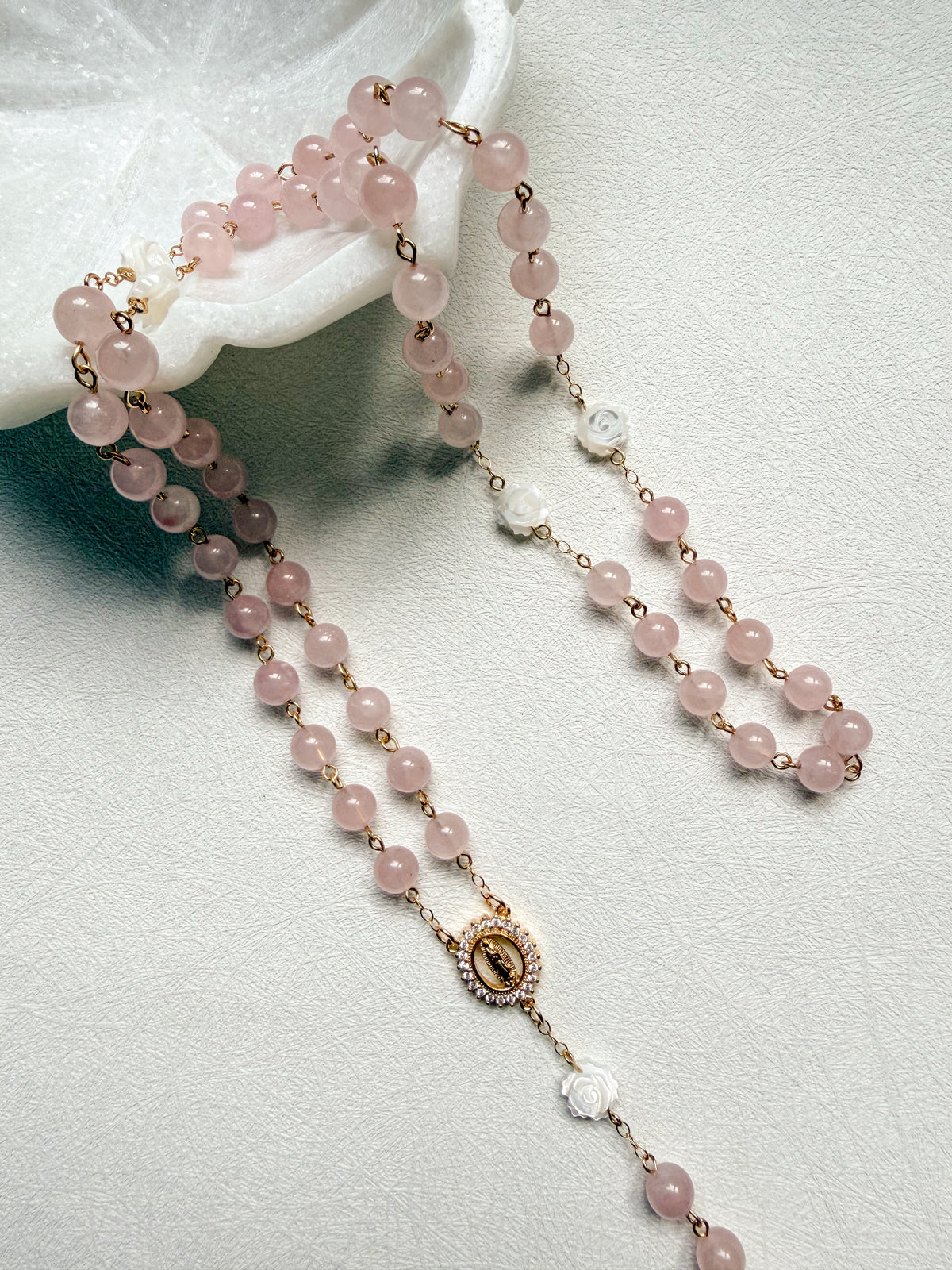 Blushing Garden Rosary