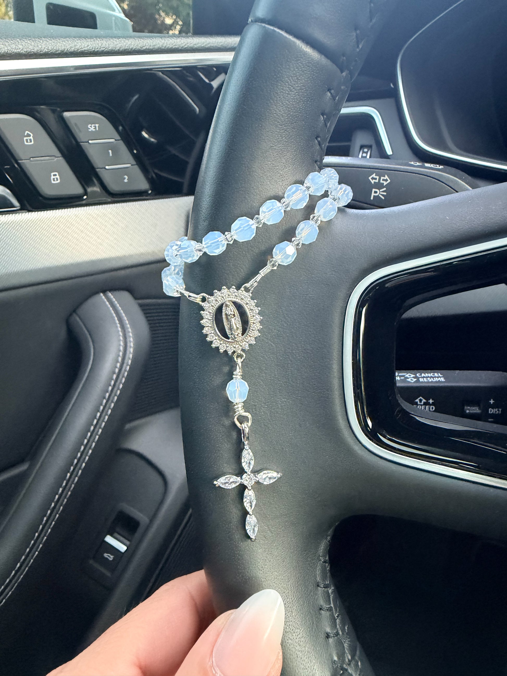 Jesus Take The Wheel with Swarovski® Crystals