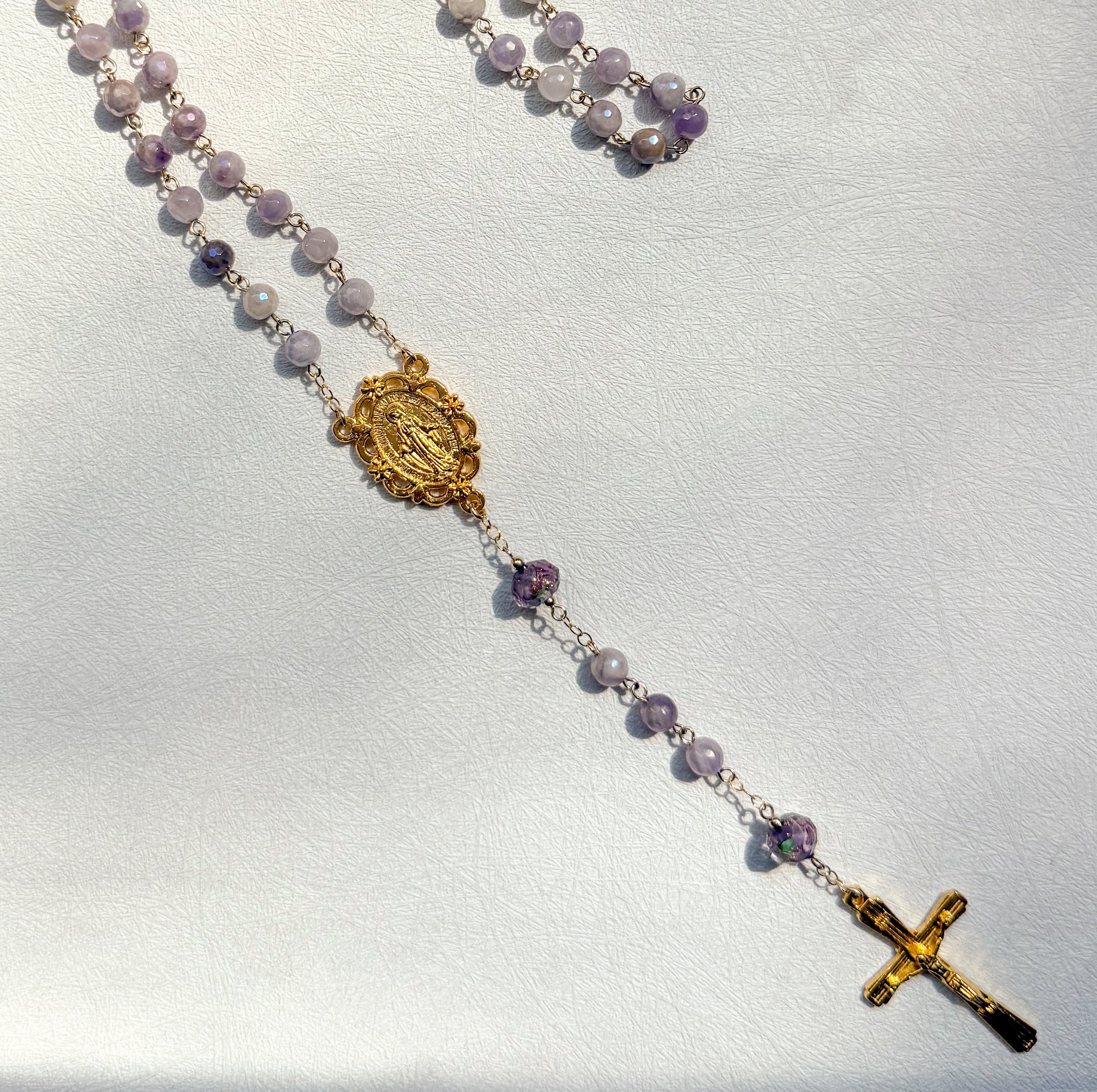 Lilac Bloom Rosary