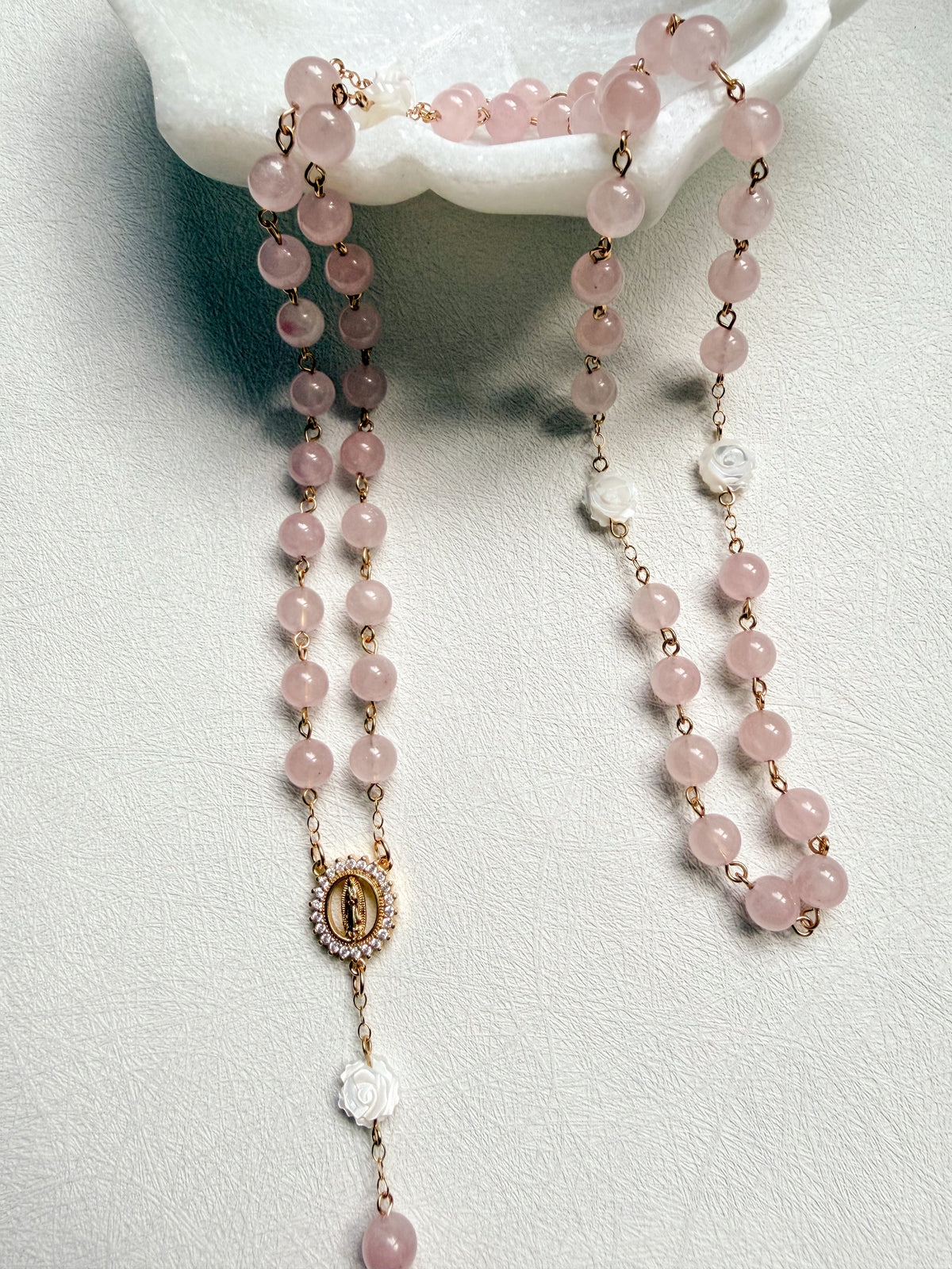 Blushing Garden Rosary