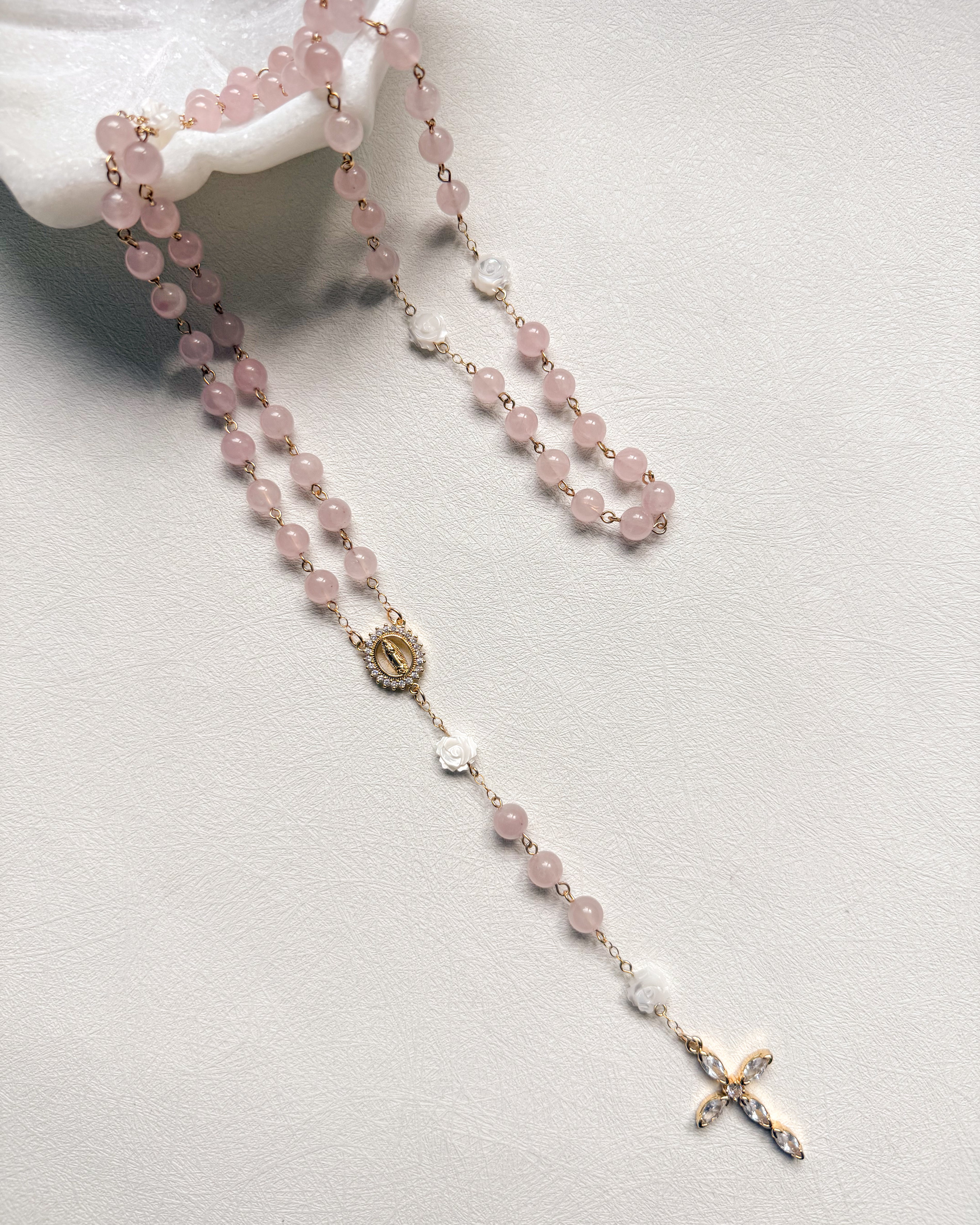Blushing Garden Rosary