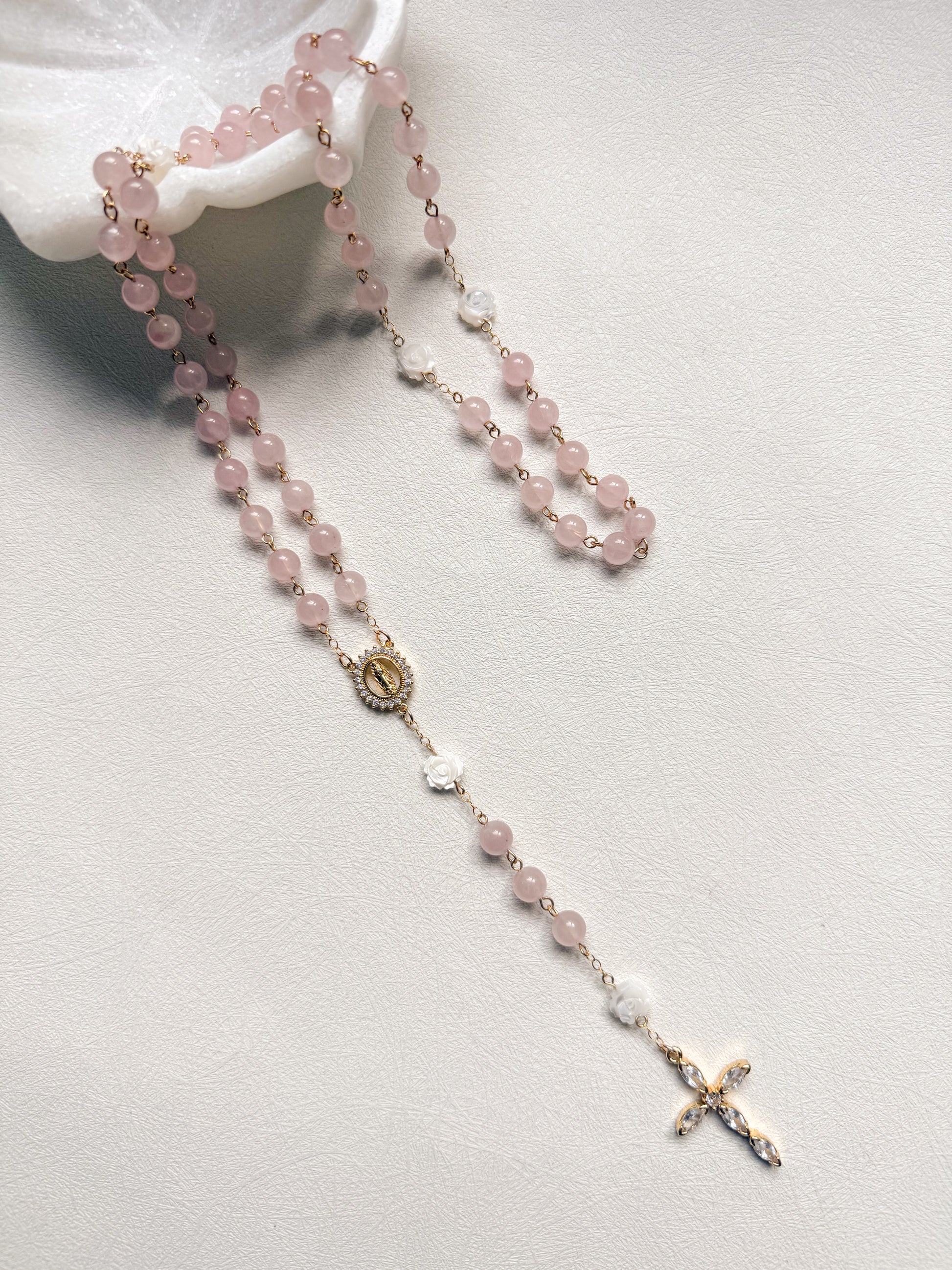 Blushing Garden Rosary