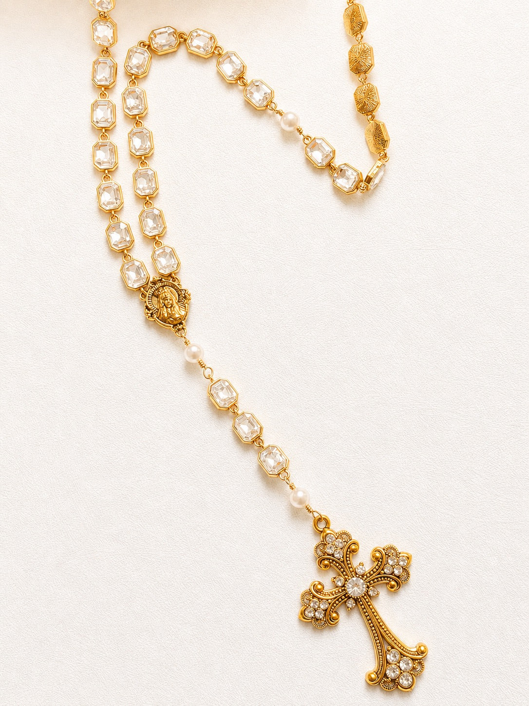 The Statement Bride Rosary