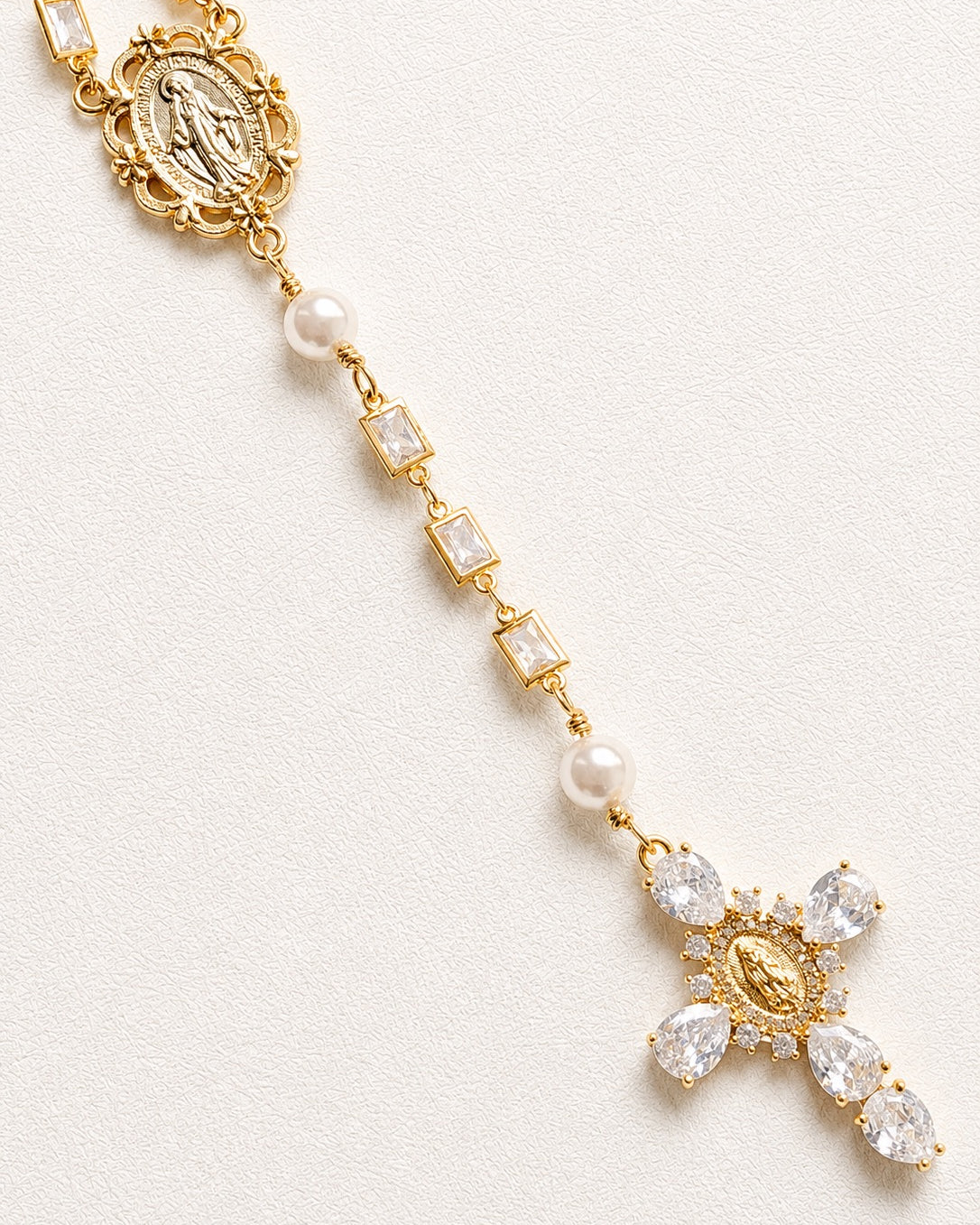 Georgina Gold Emerald Rosary