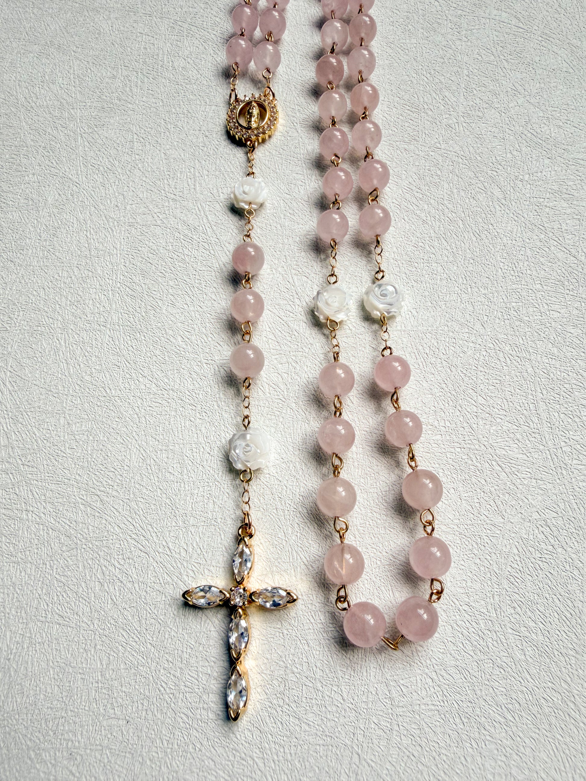 Blushing Garden Rosary