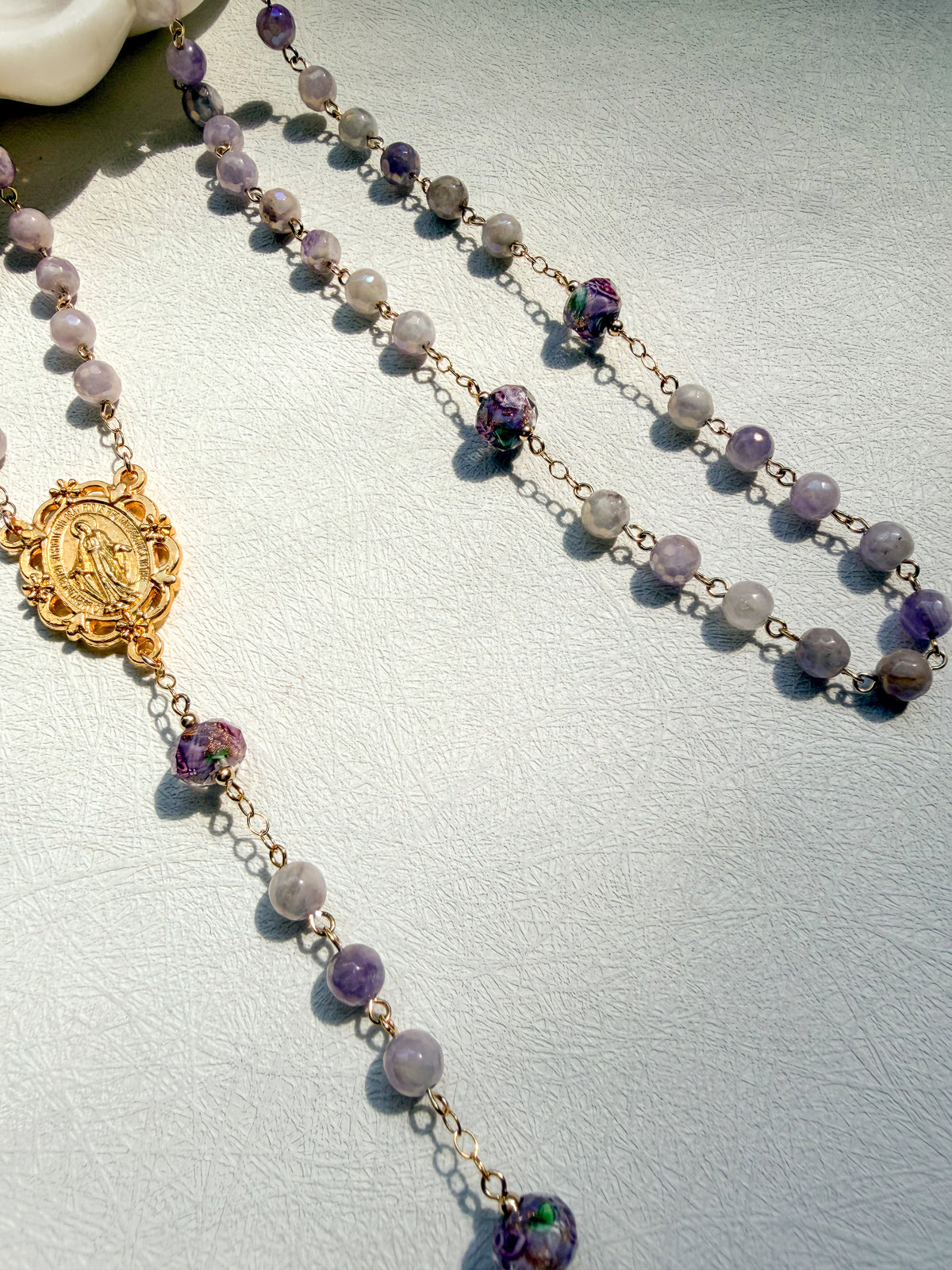 Lilac Bloom Rosary