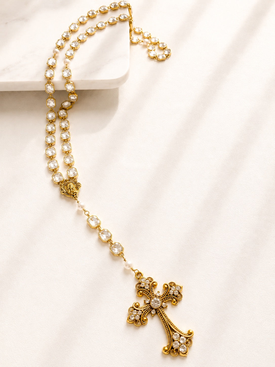 The Statement Bride Rosary
