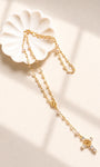 Georgina Gold Oval Rosary