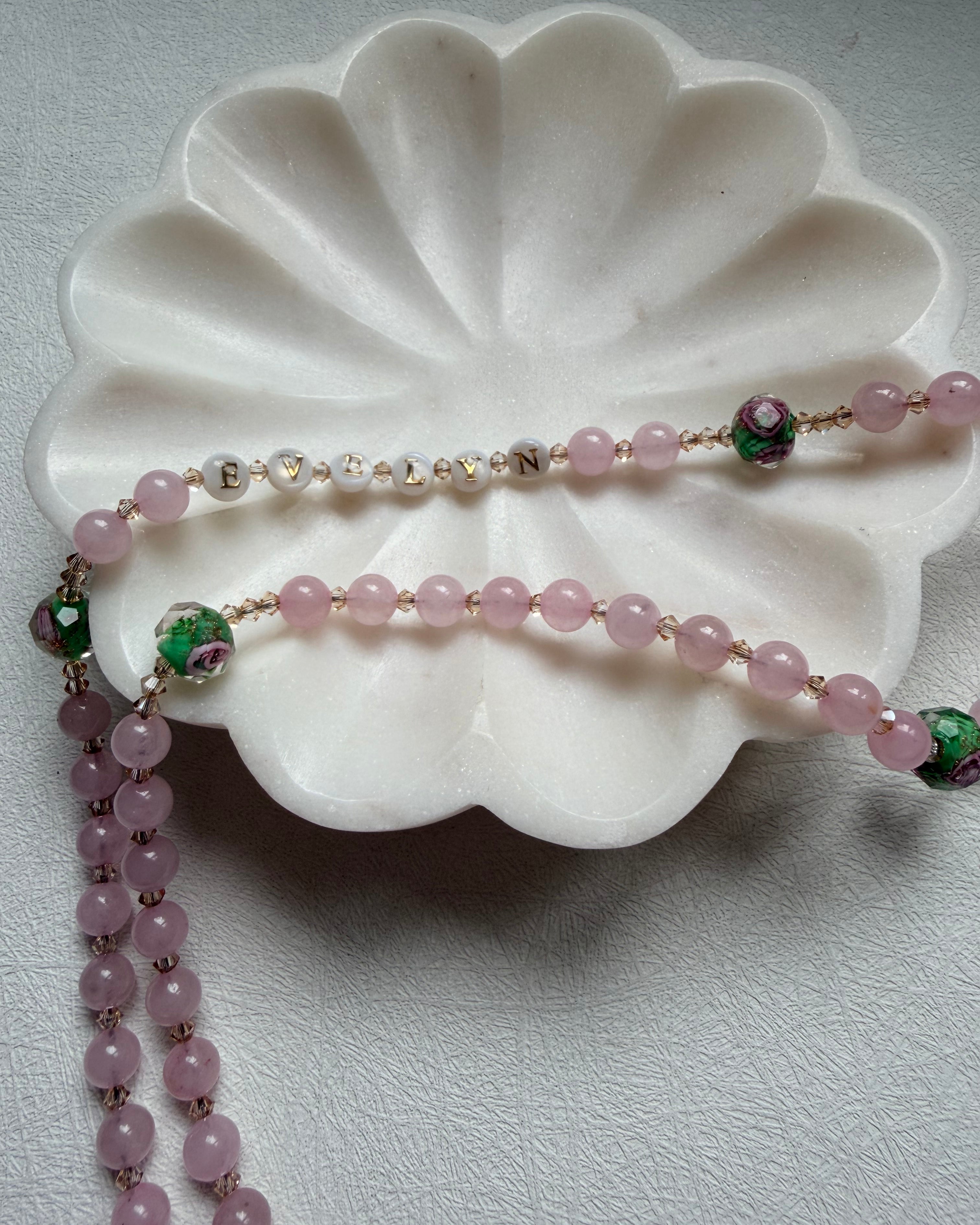 Blushing Eden Rosary