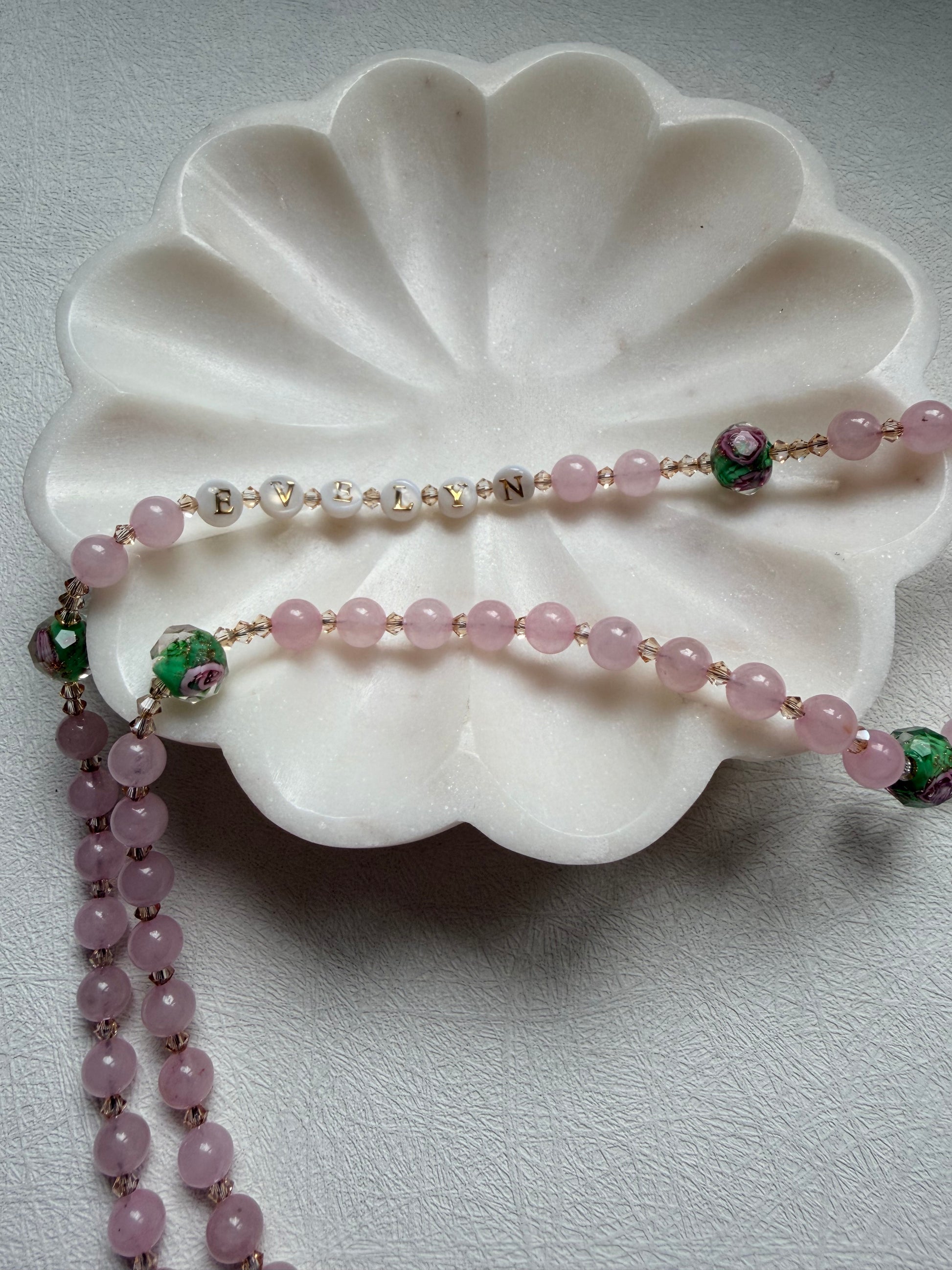 Blushing Eden Rosary