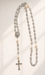 Georgina Silver Emerald Rosary