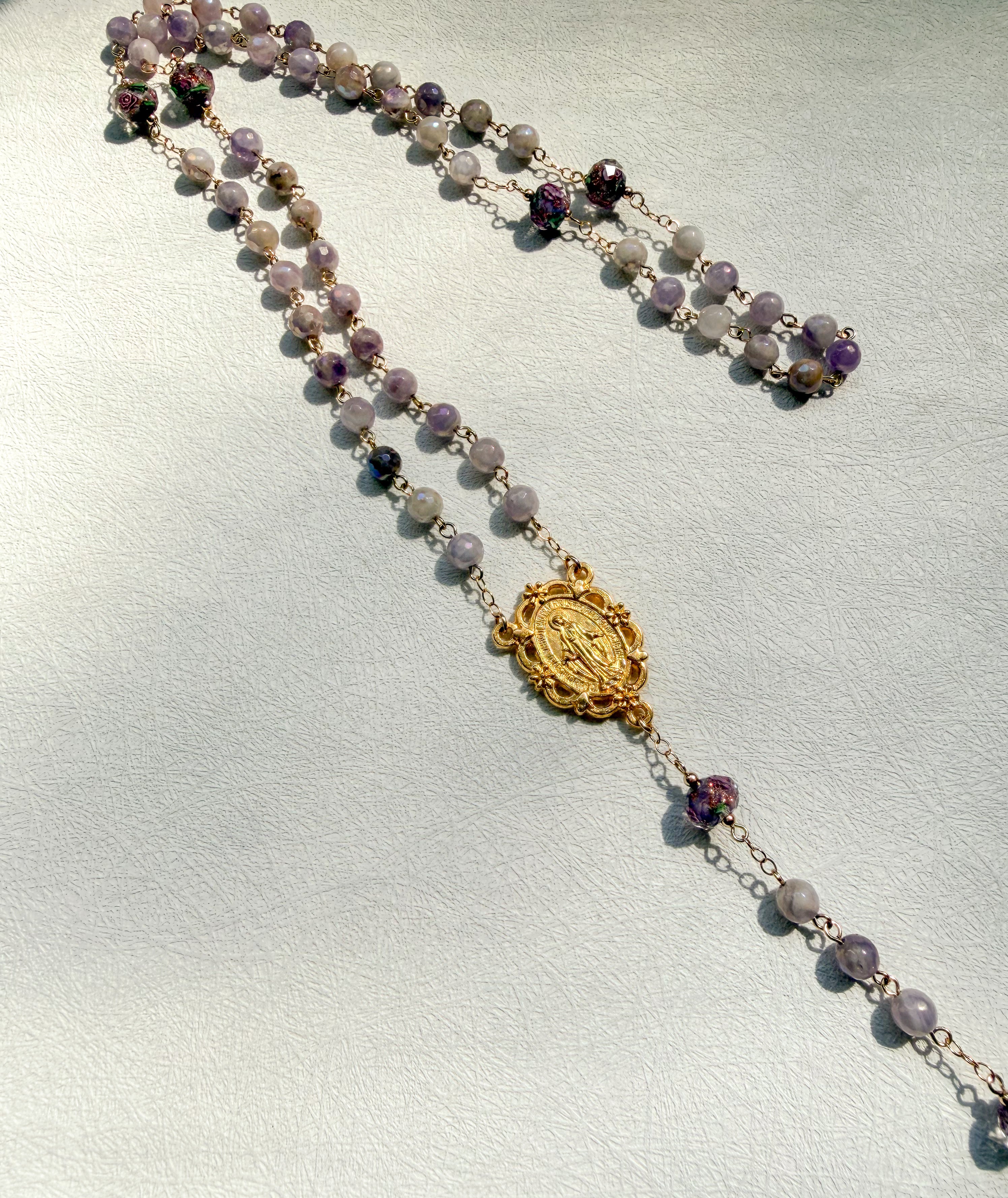 Lilac Bloom Rosary