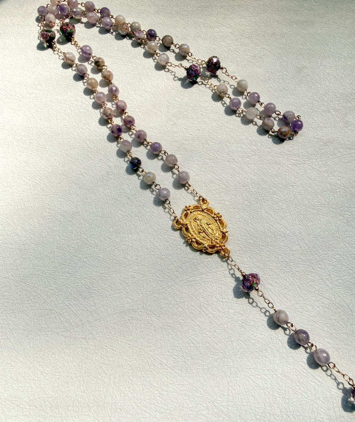 Lilac Bloom Rosary