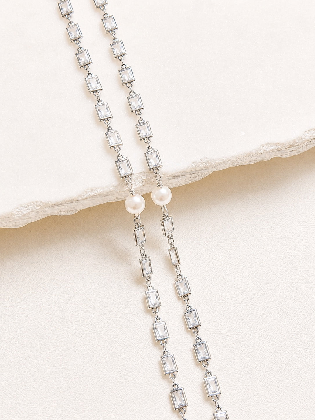 Georgina Silver Emerald Rosary
