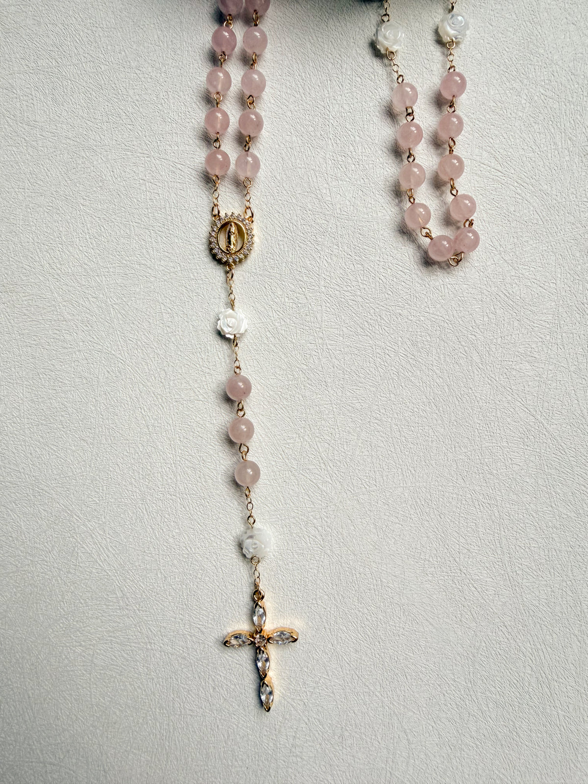 Blushing Garden Rosary