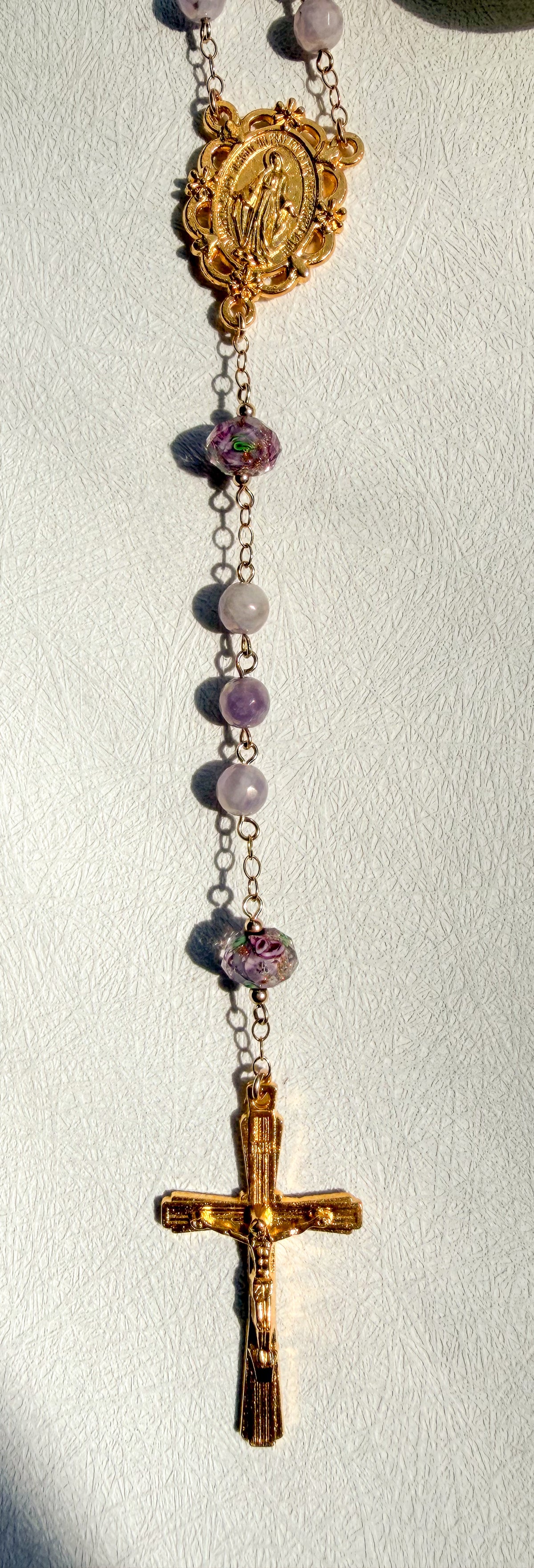 Lilac Bloom Rosary