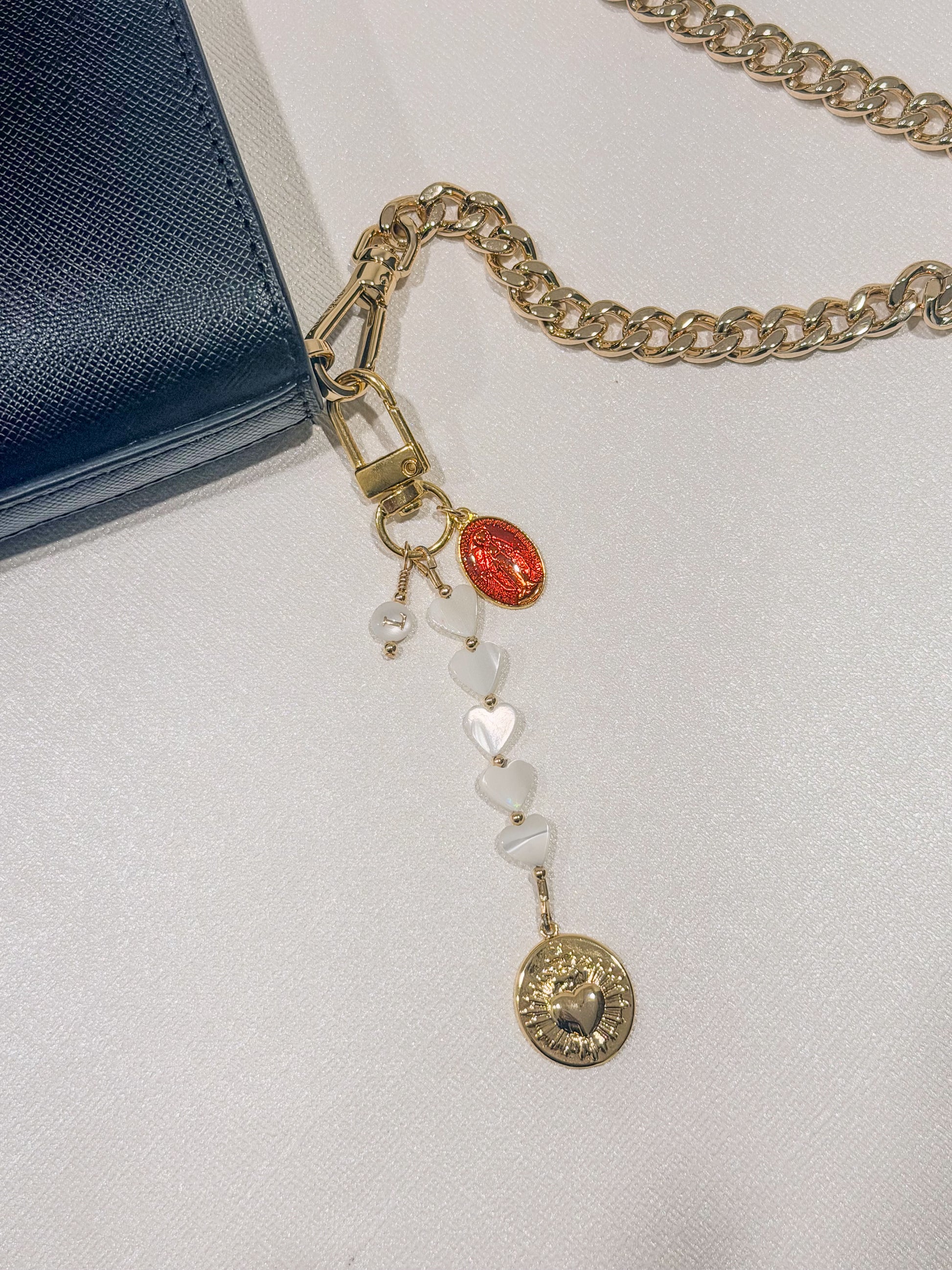 Sacred Heart Bag Clip