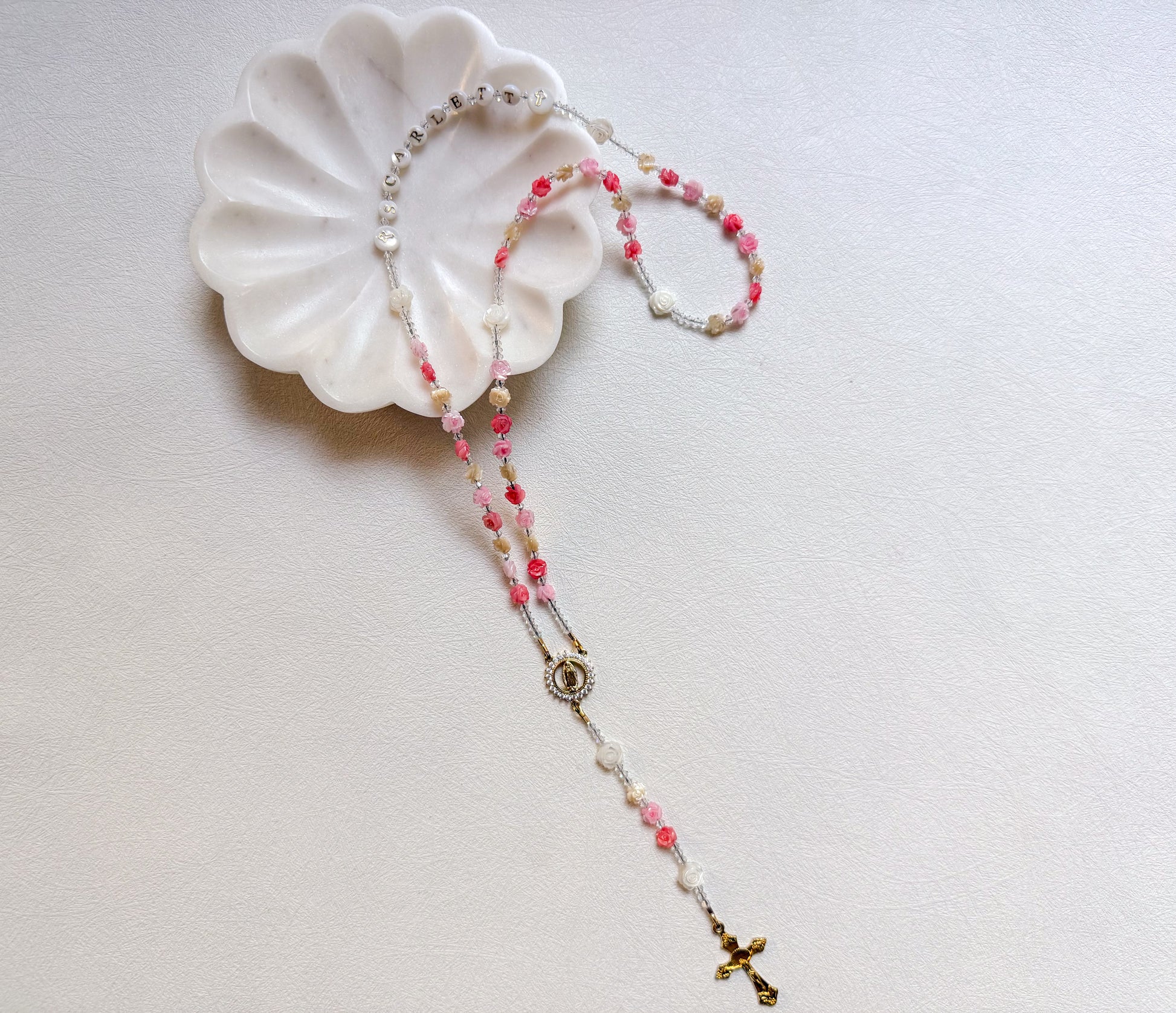 Heirloom Rose Rosary