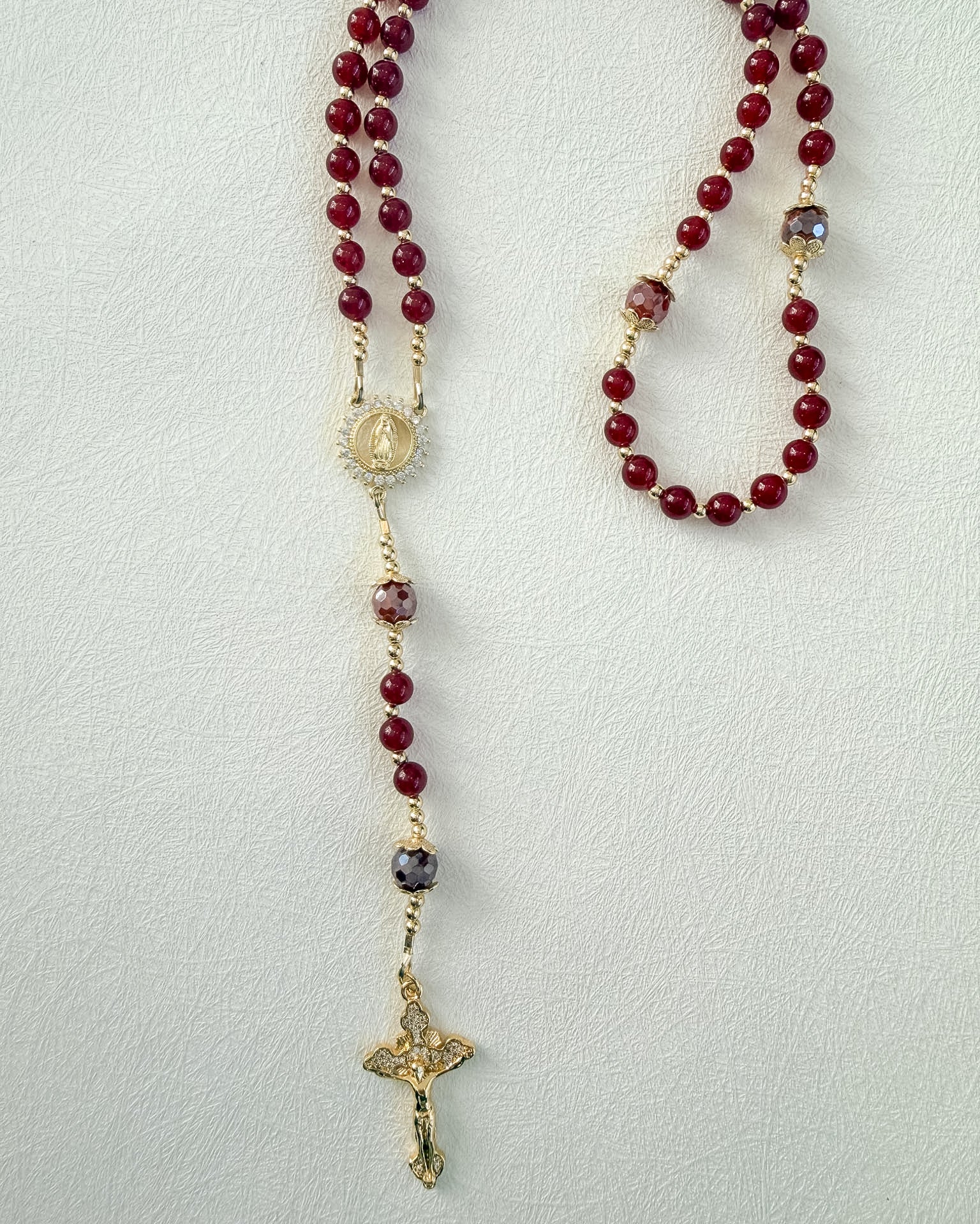 Crimson Meadow Rosary