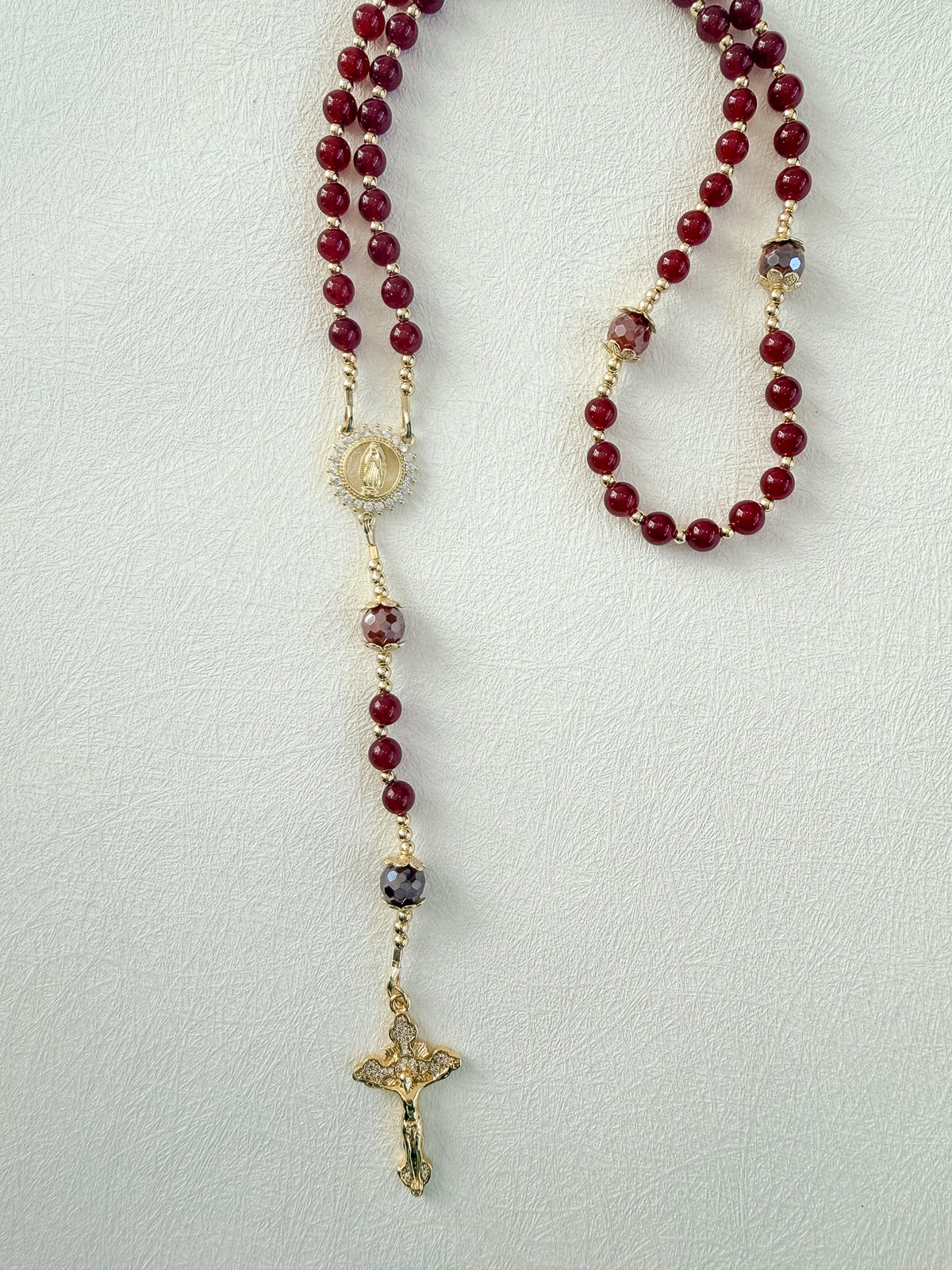 Crimson Meadow Rosary