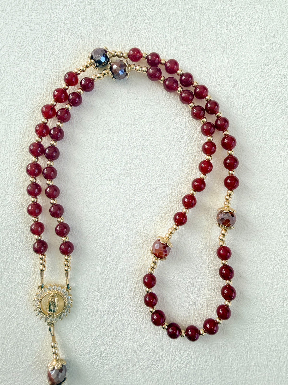Crimson Meadow Rosary