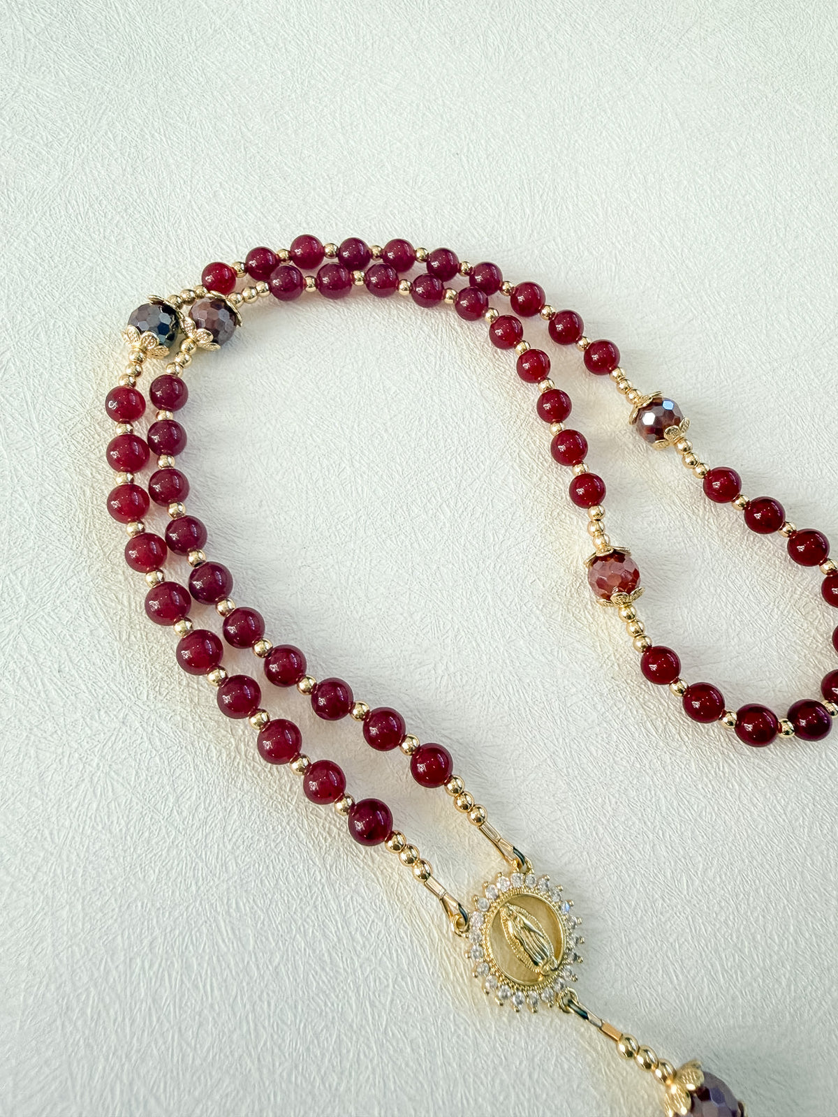 Crimson Meadow Rosary