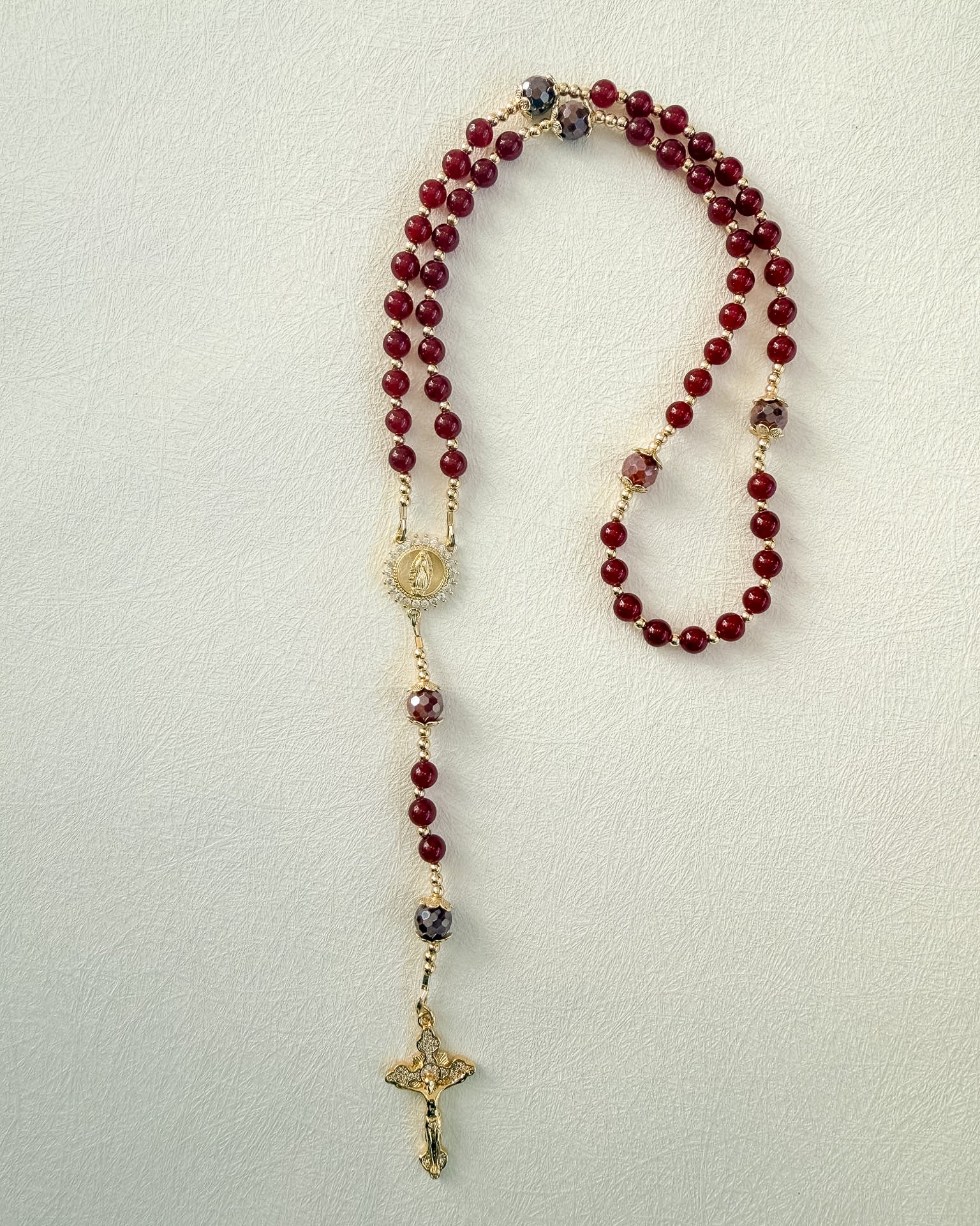 Crimson Meadow Rosary