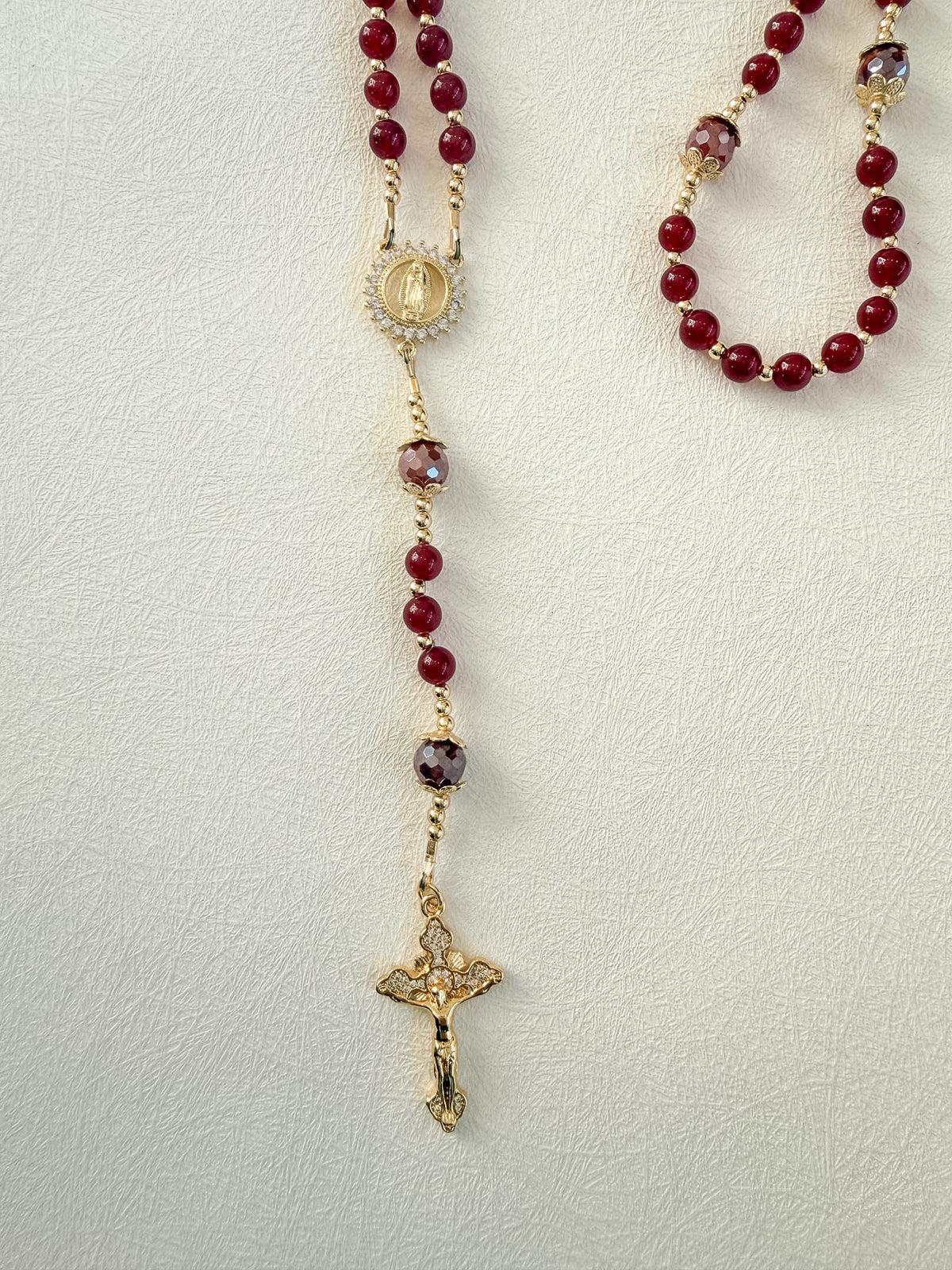 Crimson Meadow Rosary