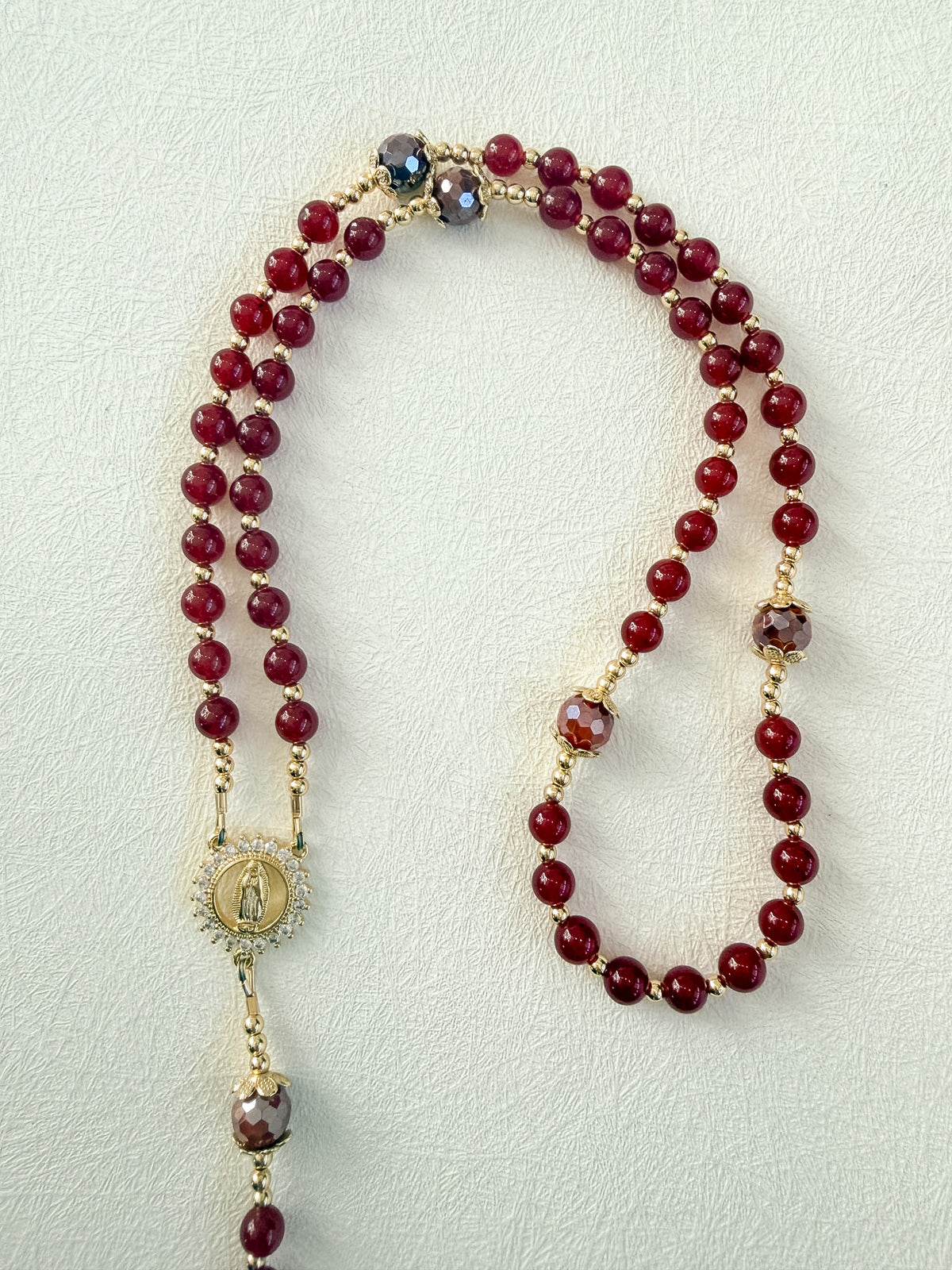 Crimson Meadow Rosary