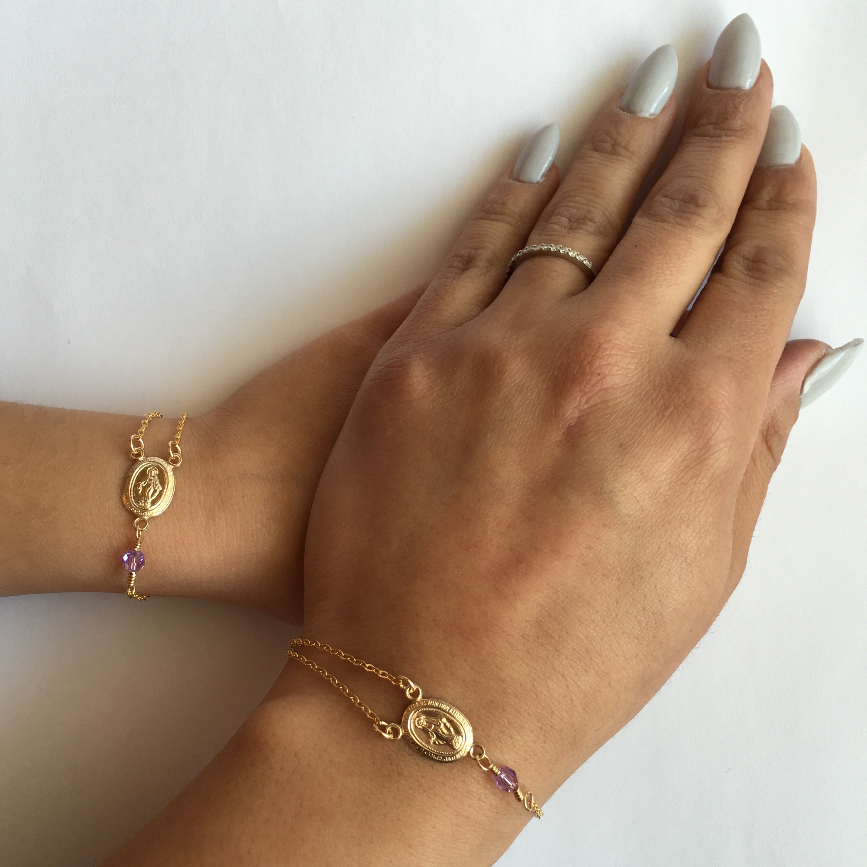 Kids Mother Mary Bracelet
