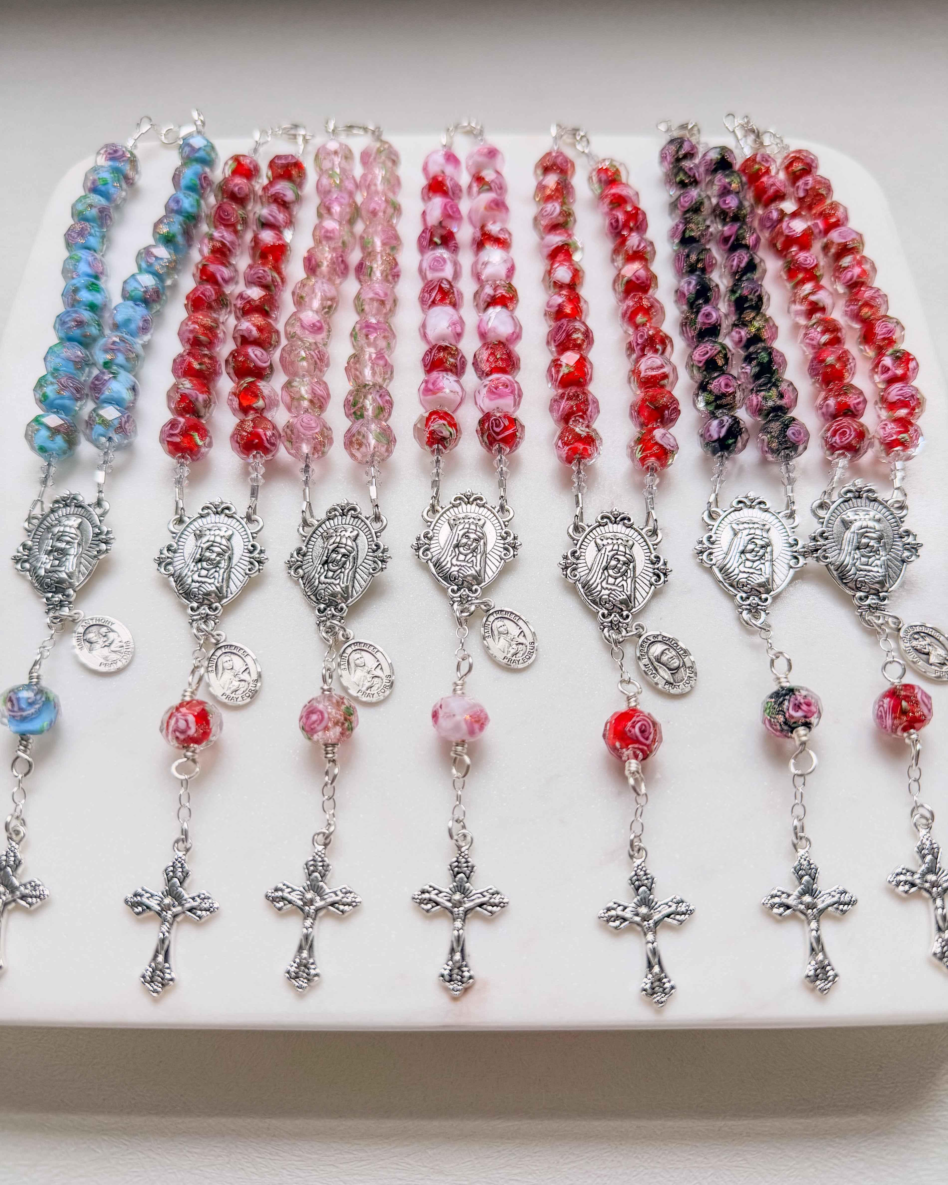 The Little Flower Car Rosary