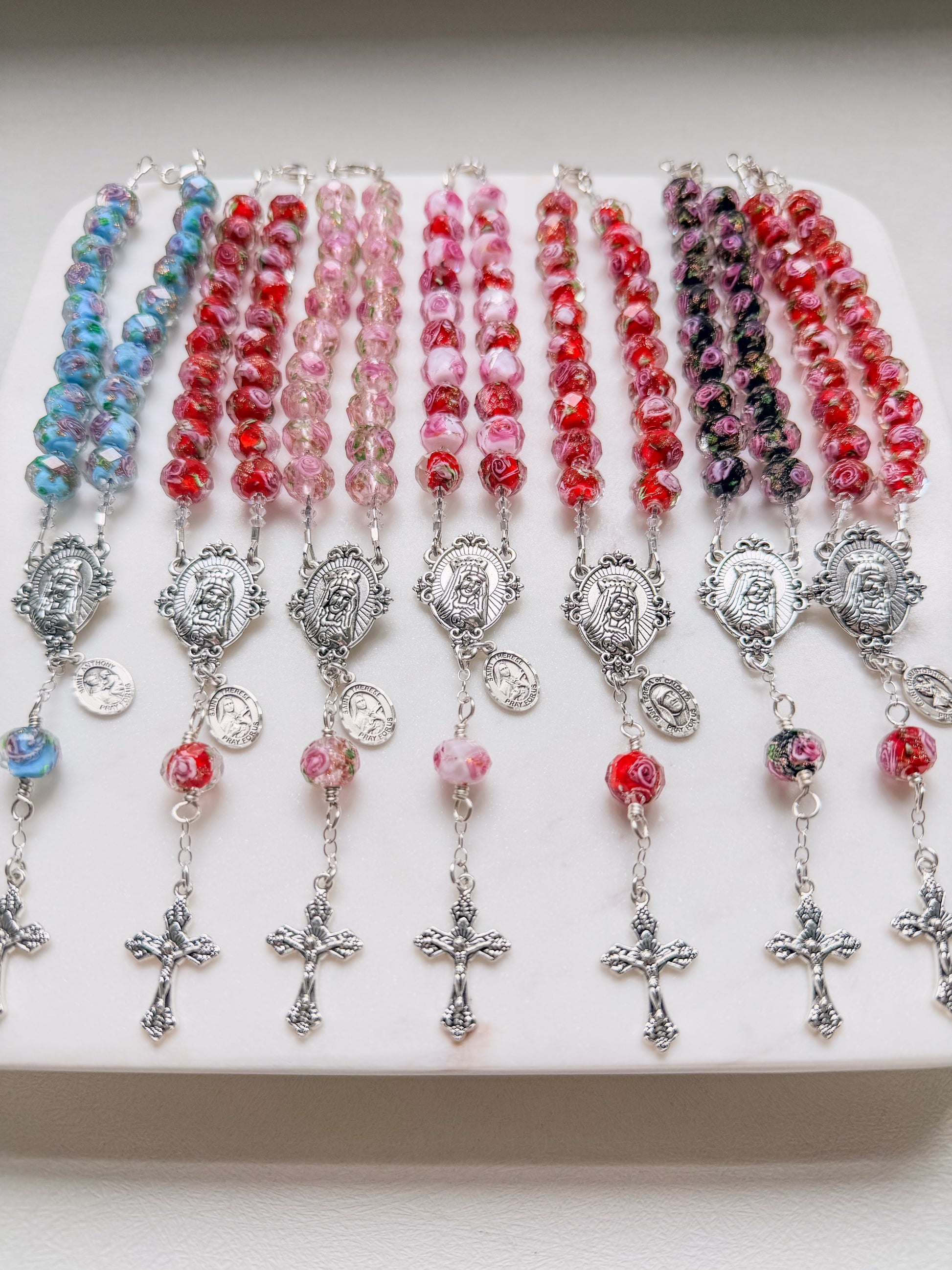 The Little Flower Car Rosary