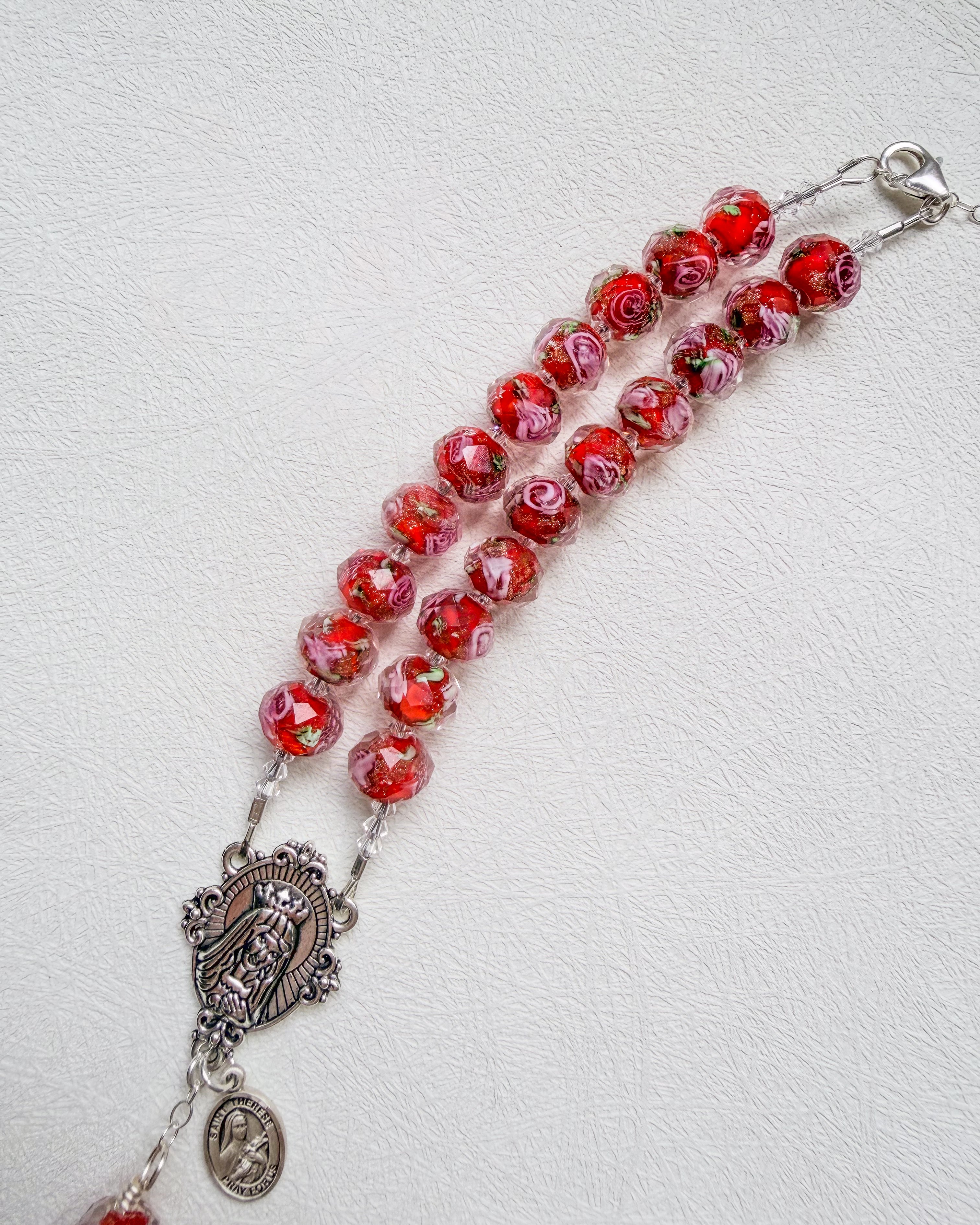 The Little Flower Car Rosary