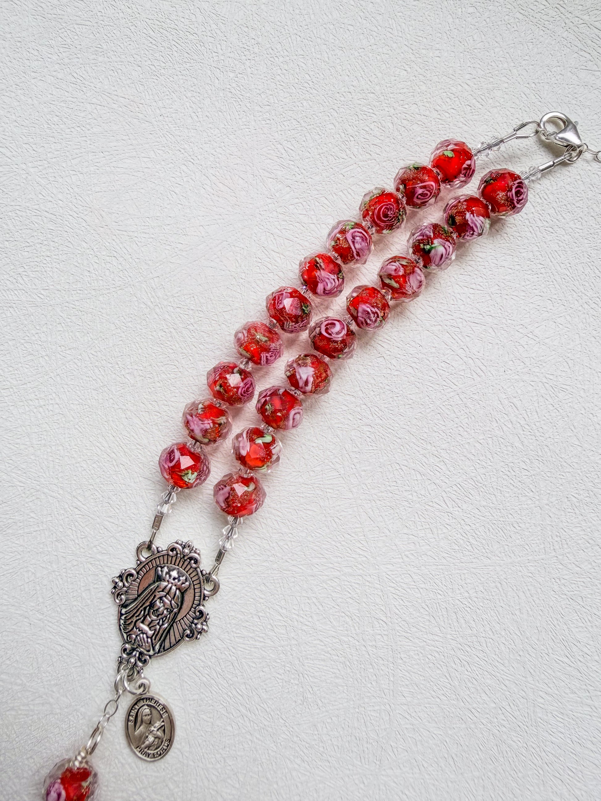 The Little Flower Car Rosary