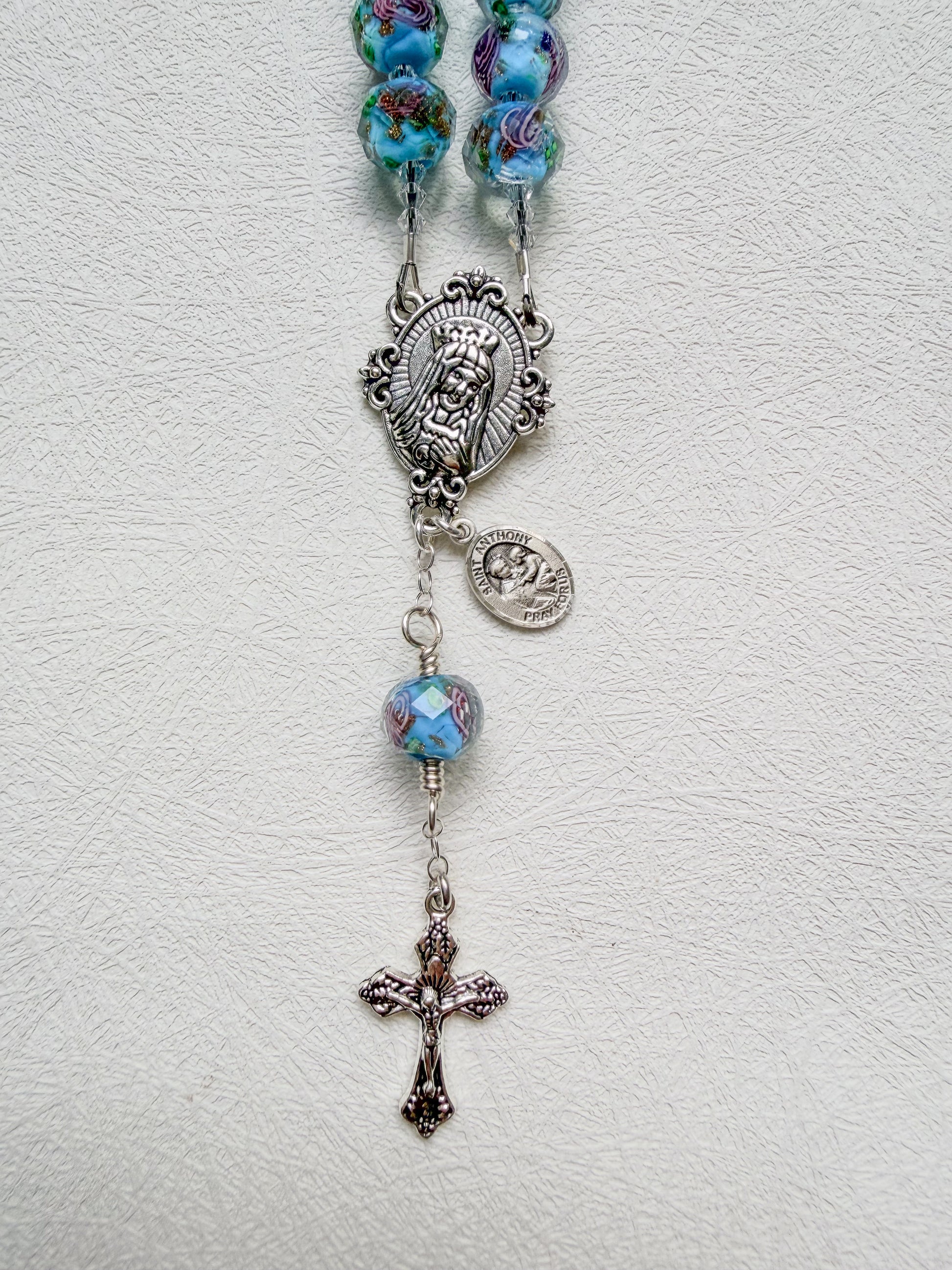 The Little Flower Car Rosary