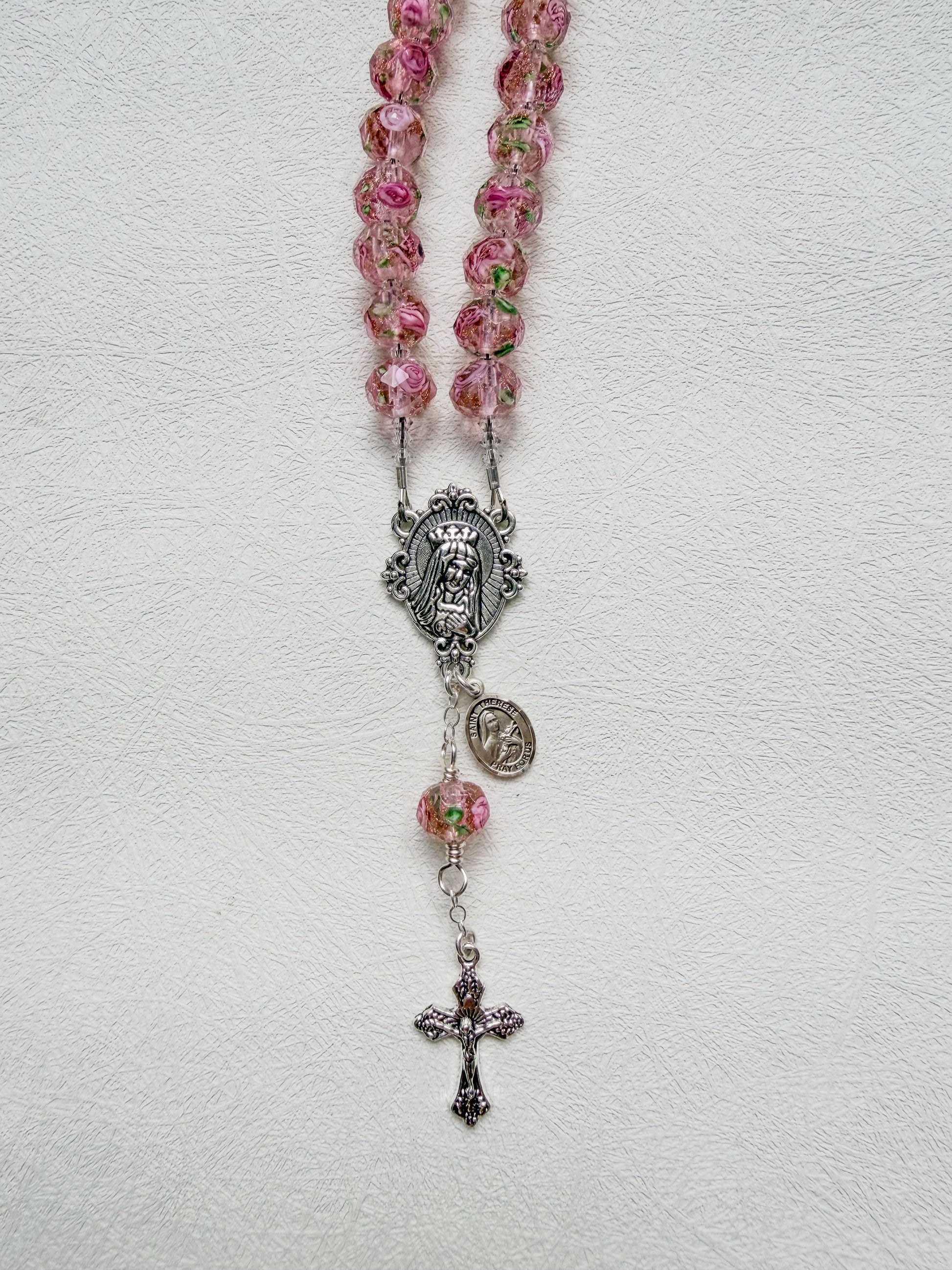 The Little Flower Car Rosary