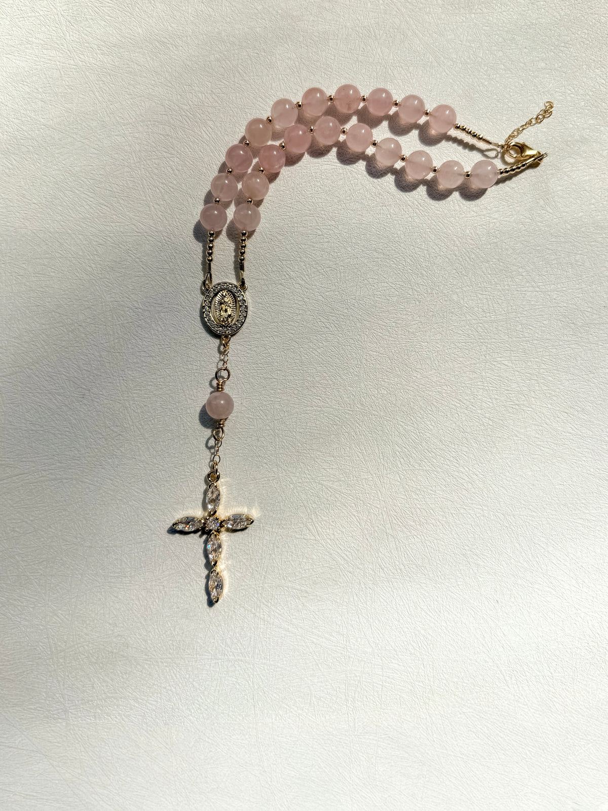 Pink Horizon Car Rosary