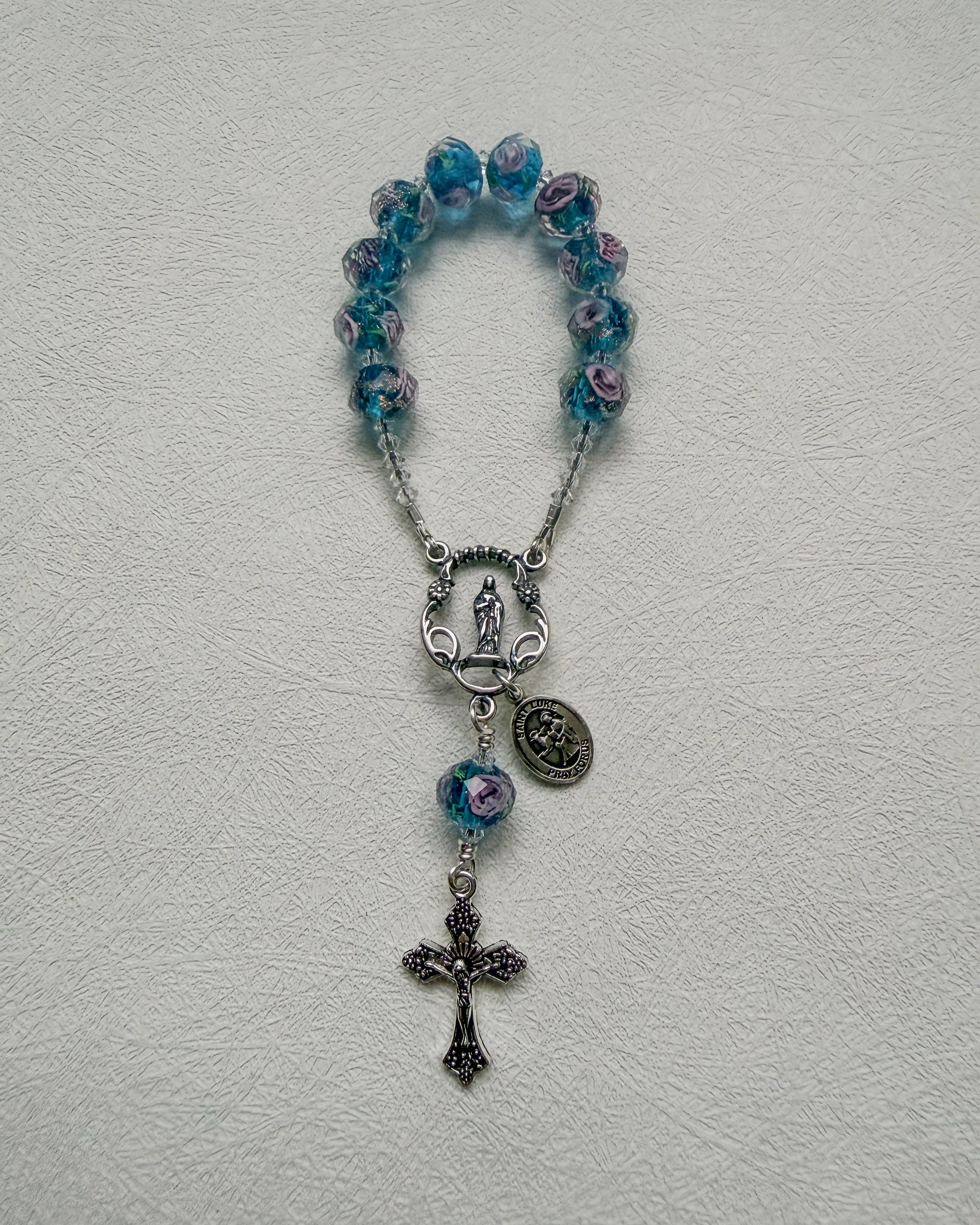 The Little Flower Jesus Pocket Rosary