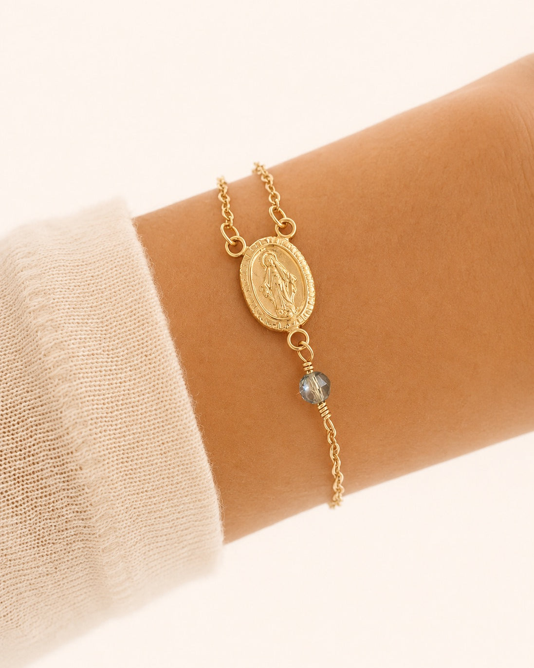 Adult Mother Mary Bracelet - Image 2