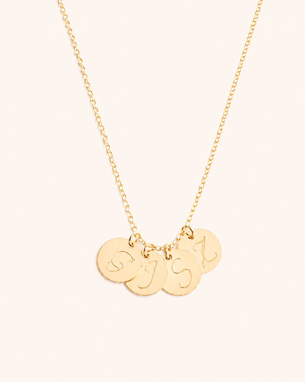 Signature Large Initial Necklace