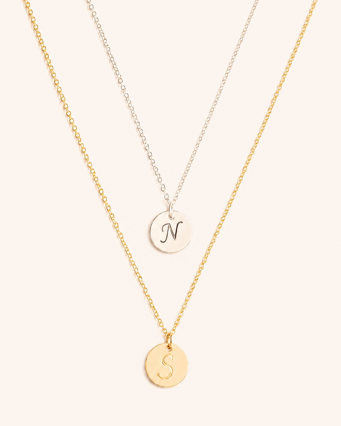 Signature Large Initial Necklace - Image 2