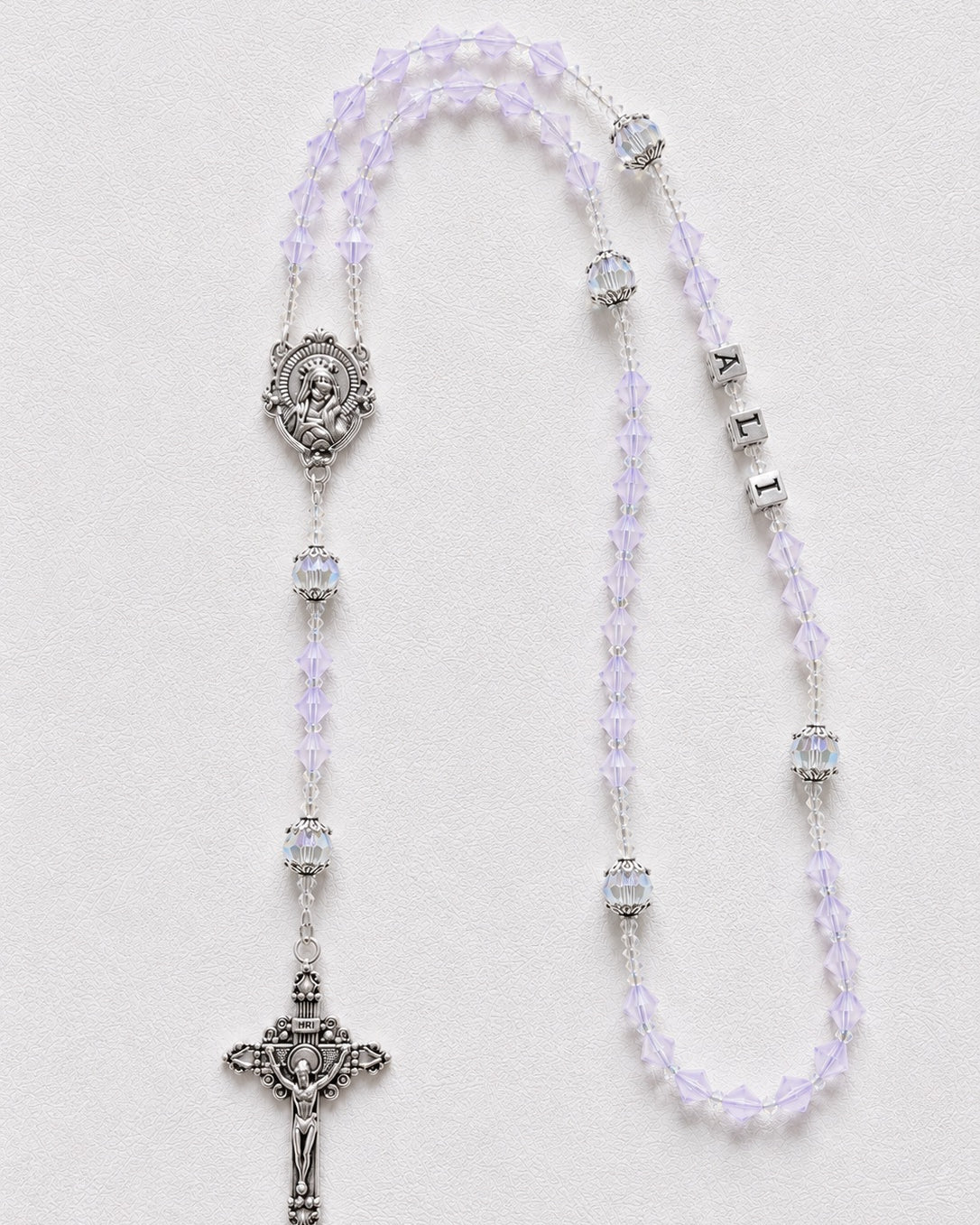 Violet Opal Rosary
