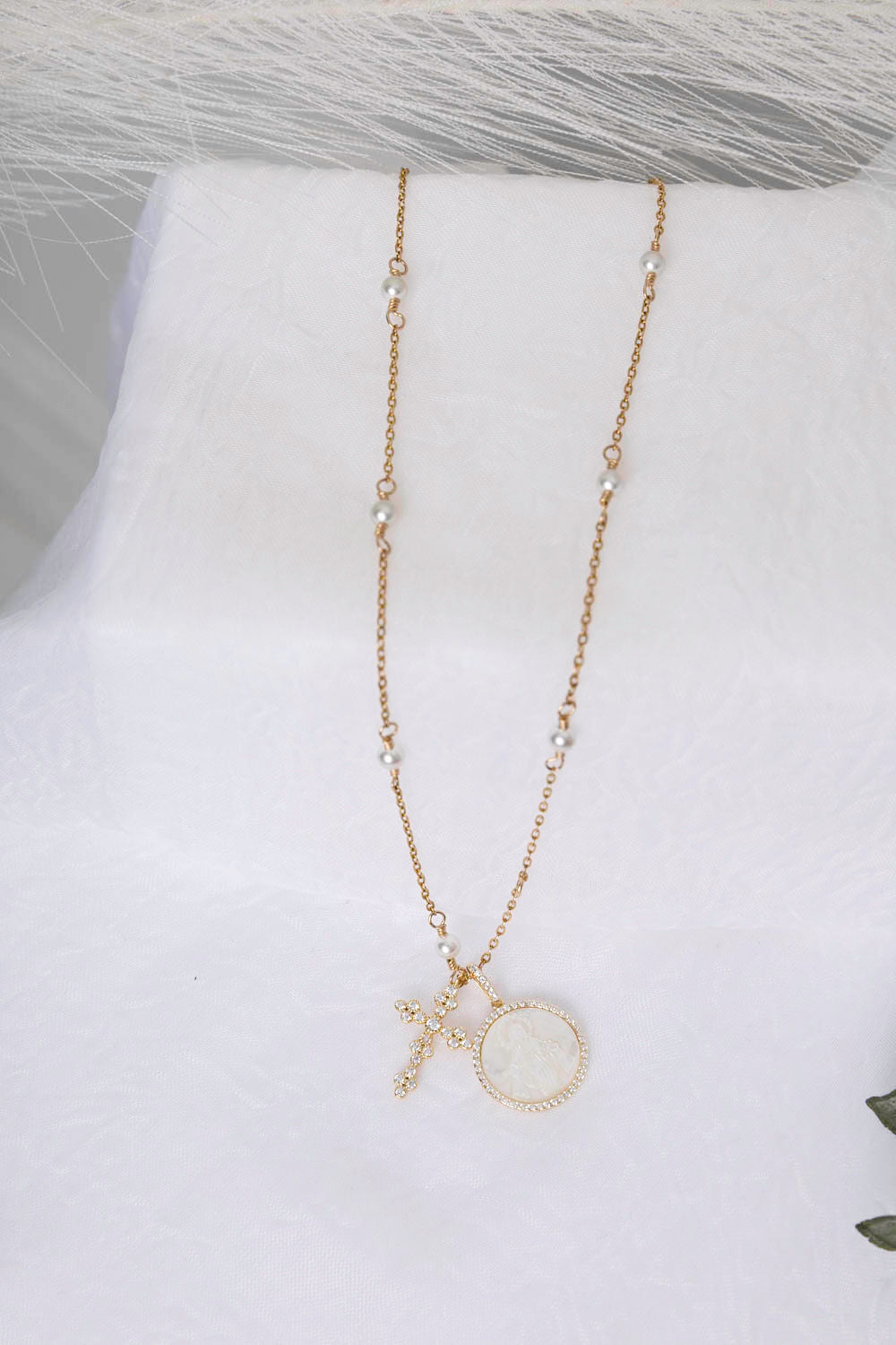 Dainty CZ Guardians Necklace