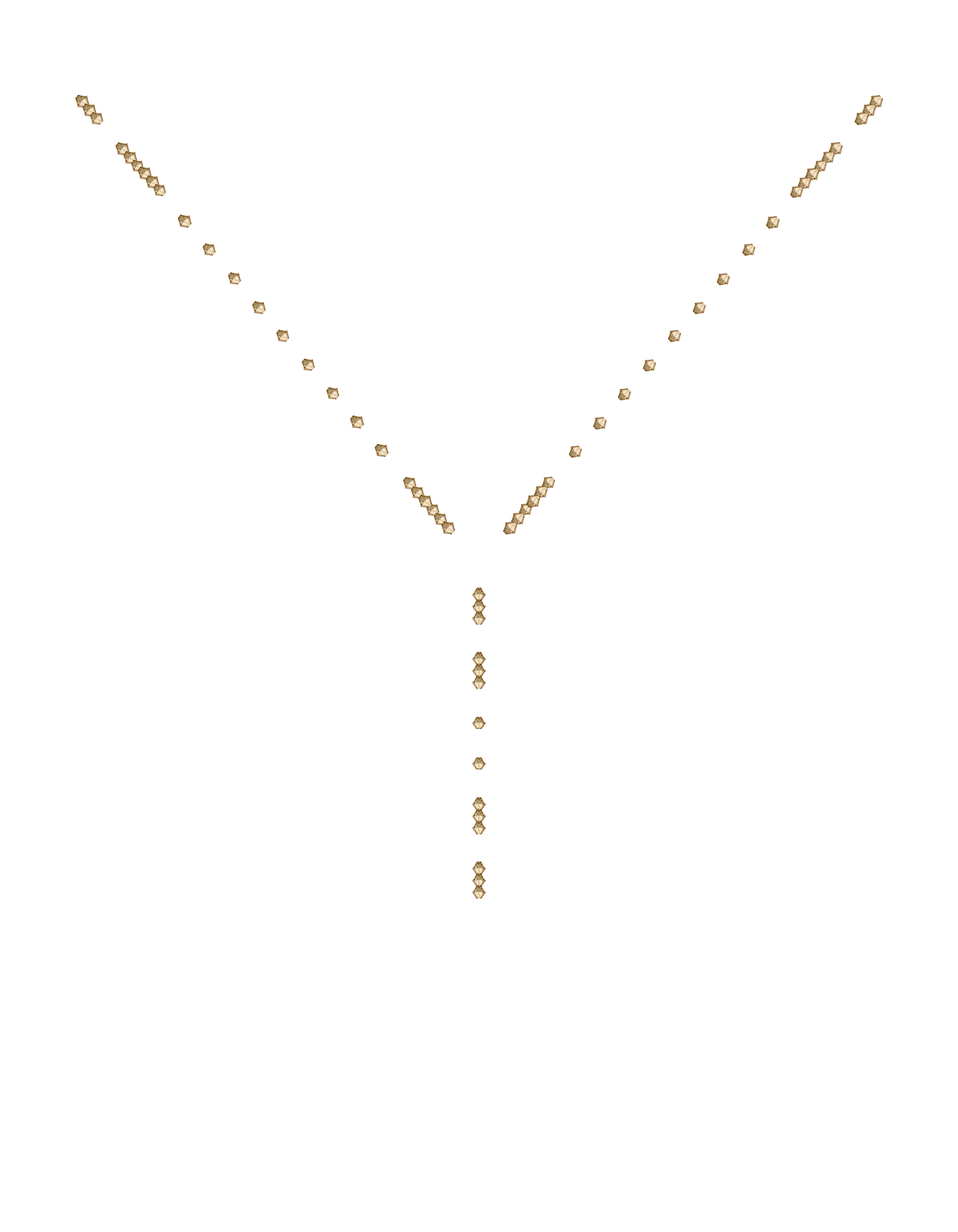 Design Your Own Bridal Rosary - Gold